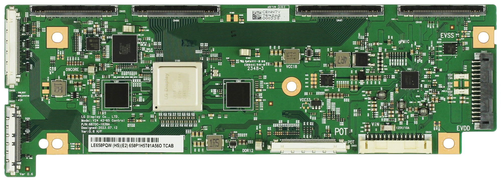 LG 6871L-7642A T-Con Board