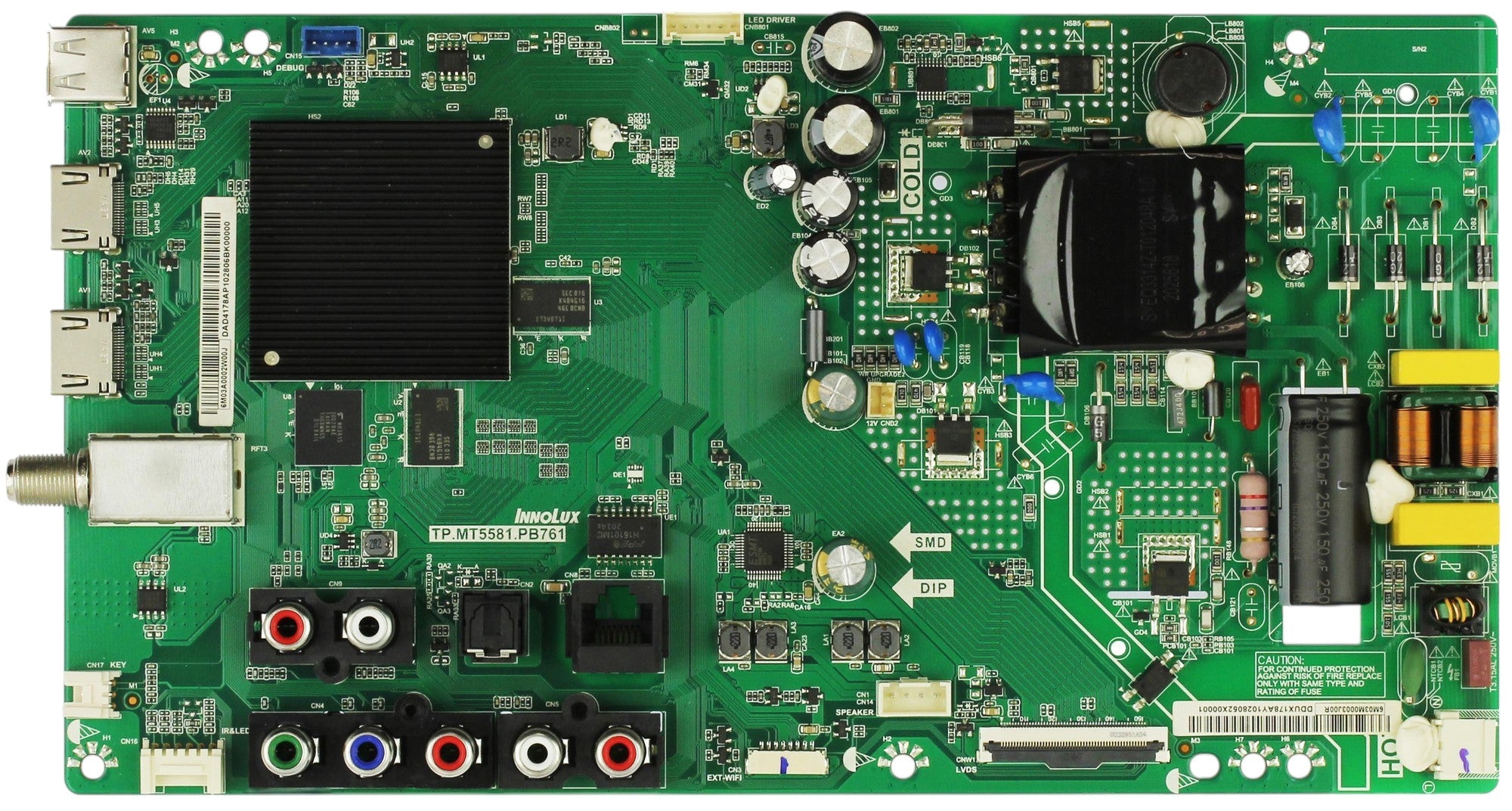 Vizio Main Board / Power Supply 6M03A0002W00J for D40F-G9 LINIXTKW