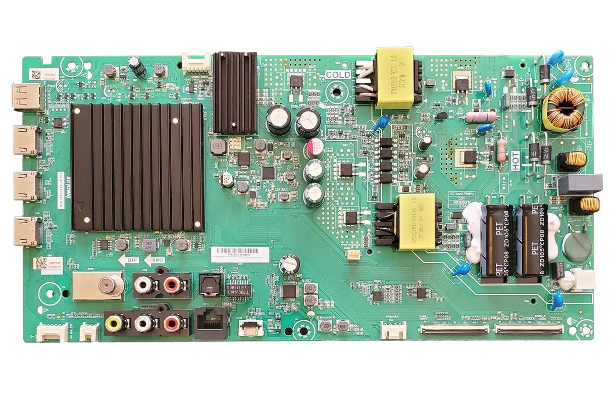 Vizio 6M03A000C200J Main / Power Supply Board, TPD.MT5691T.PC763, V505-J09