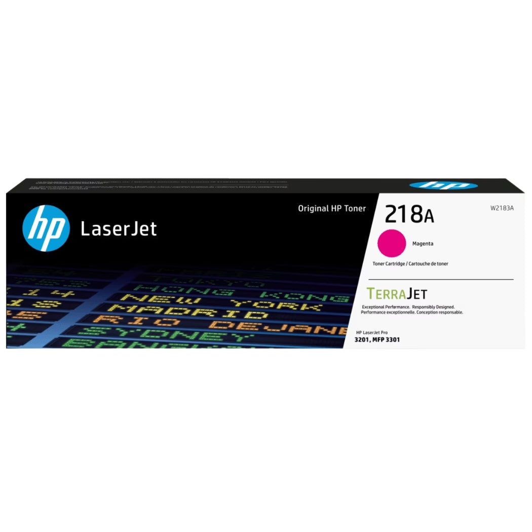 New, Pre-Owned - HP 218A Standard Yield Magenta Toner Cartridge, W2183A