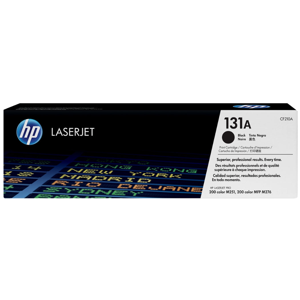 New, Pre-Owned - HP 131A Standard-Yield Black Laser Toner Cartridge, CF210A