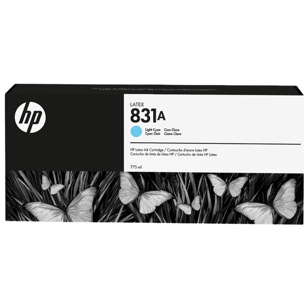 New, Pre-Owned - HP 831A Light Cyan 775ml Ink Cartridge, CZ686A