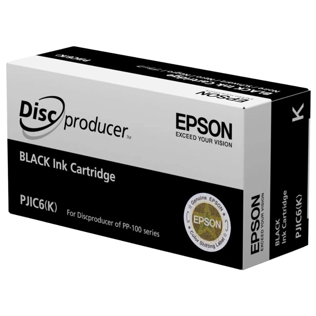 New, Pre-Owned - Epson PJIC6-K High-Yield Black Ink Cartridge
