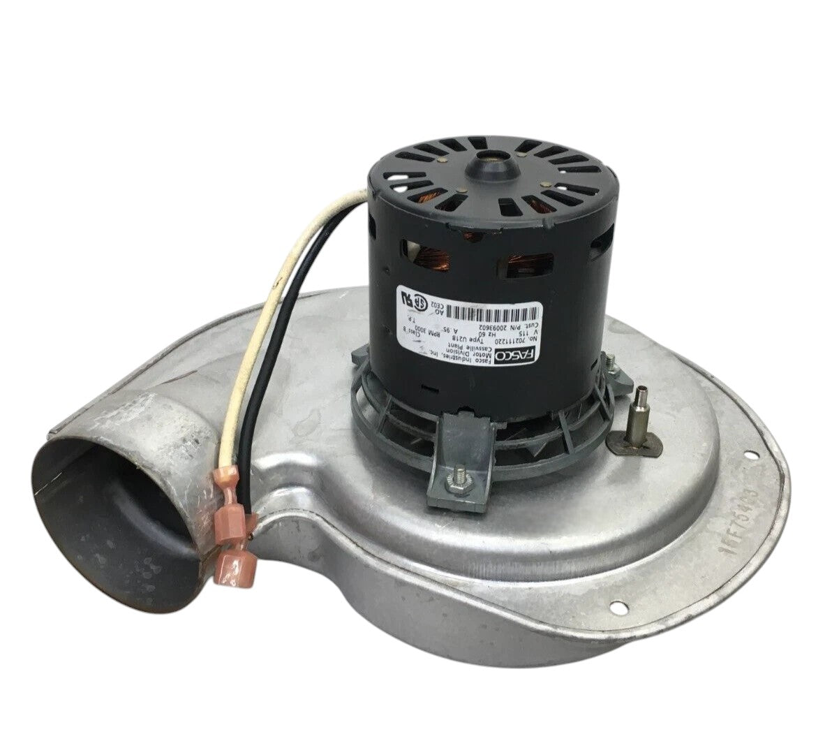 FASCO 702111220 Draft Inducer Blower Motor Assembly 115V 20093602 (REFURBISHED)