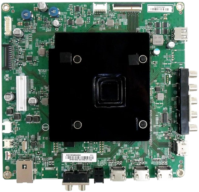 756TXHCB0QK004 Vizio Main Board, (X)XHCB0QK004000X, 715G8547-M0B-B00-005K, BPRGTIKA3, E65-E1