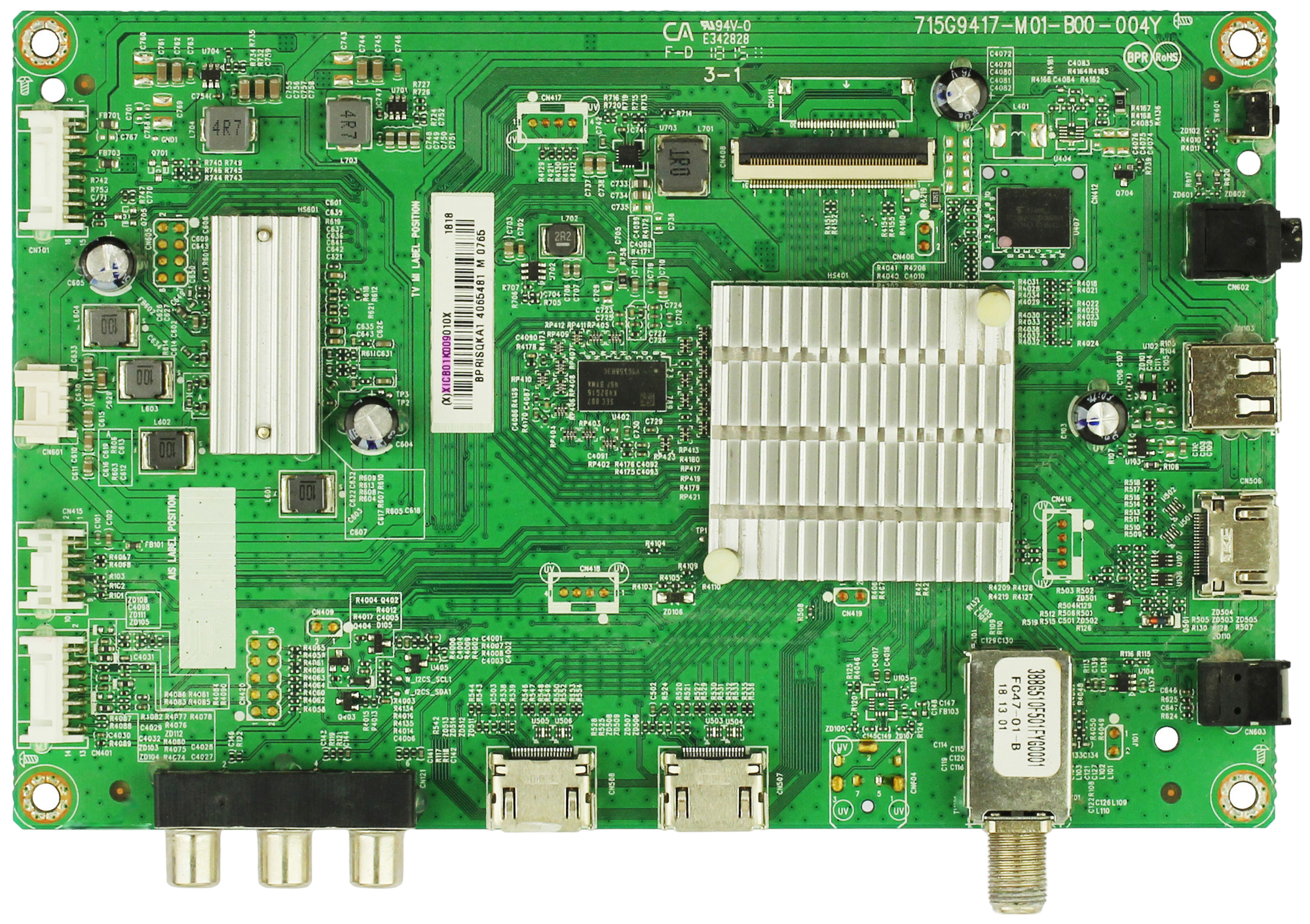 Insignia 756TXICB01K009 Main Board for NS-39DR510NA17