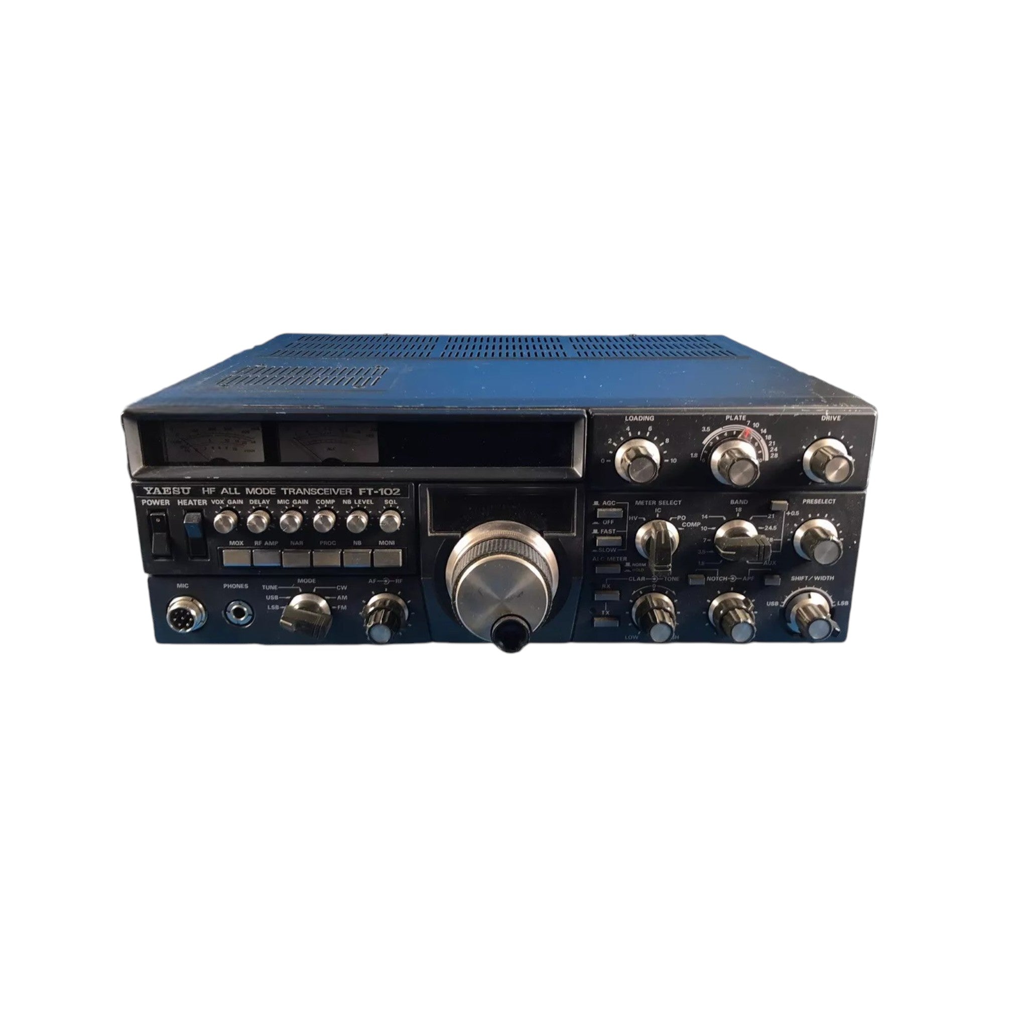 YAESU FT-102 Ham Radio Transceiver 10W (UNTESTED)