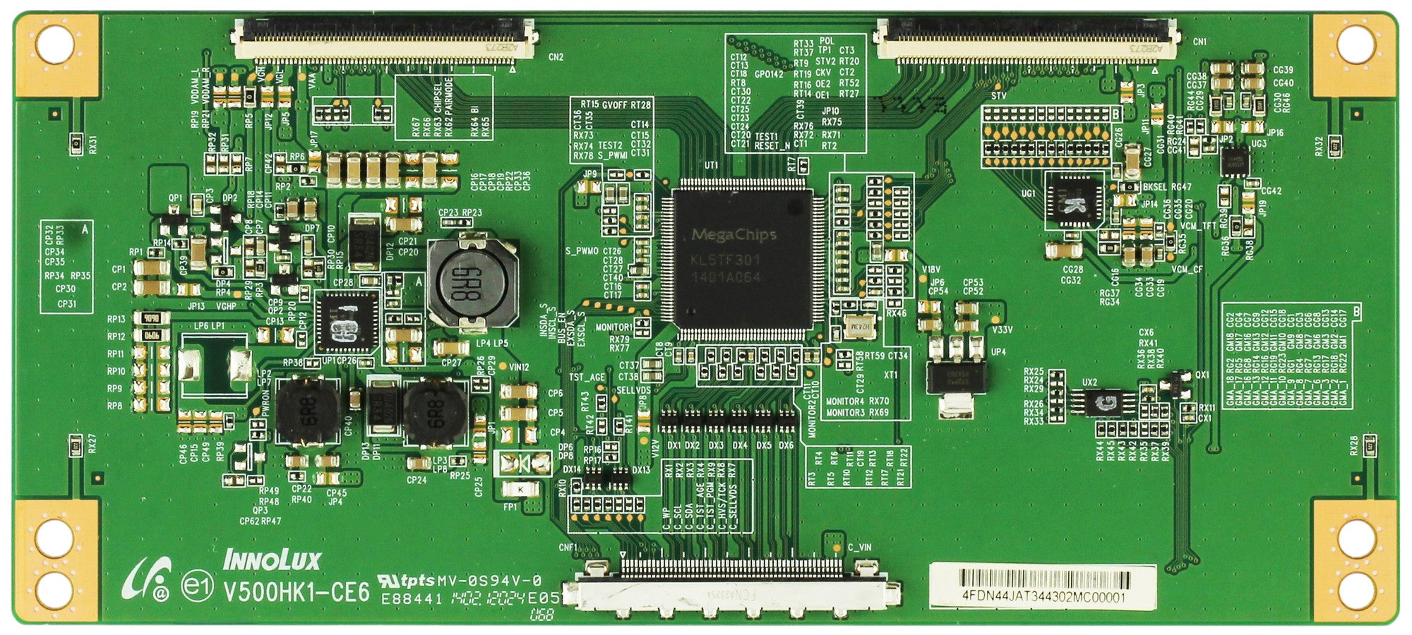 Panasonic V500HK1-CE6 T-Con Board for TC-50AS530U