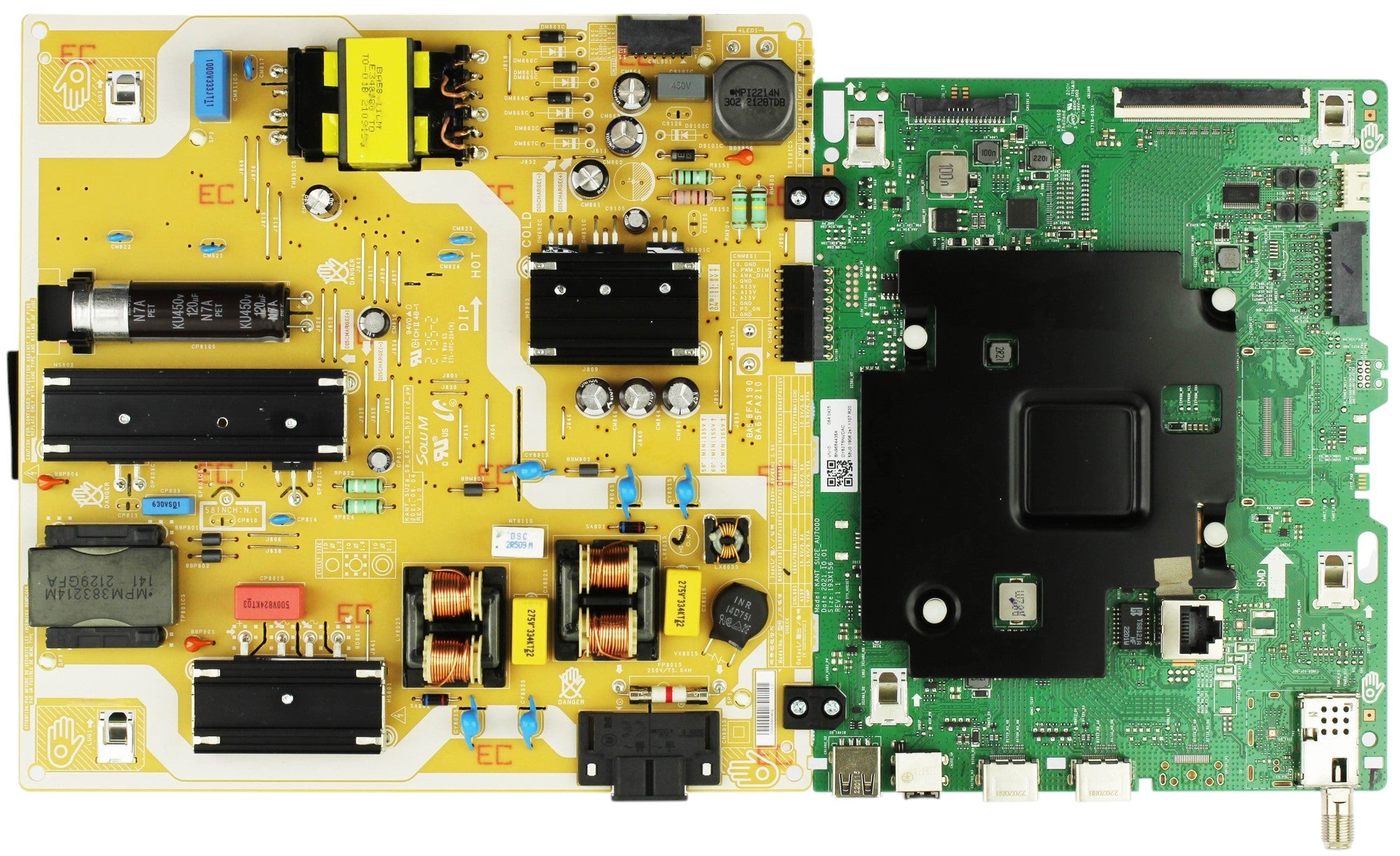 Samsung BN96-54438A Main Board Power Supply for UN65TU700DFXZA (XA09)