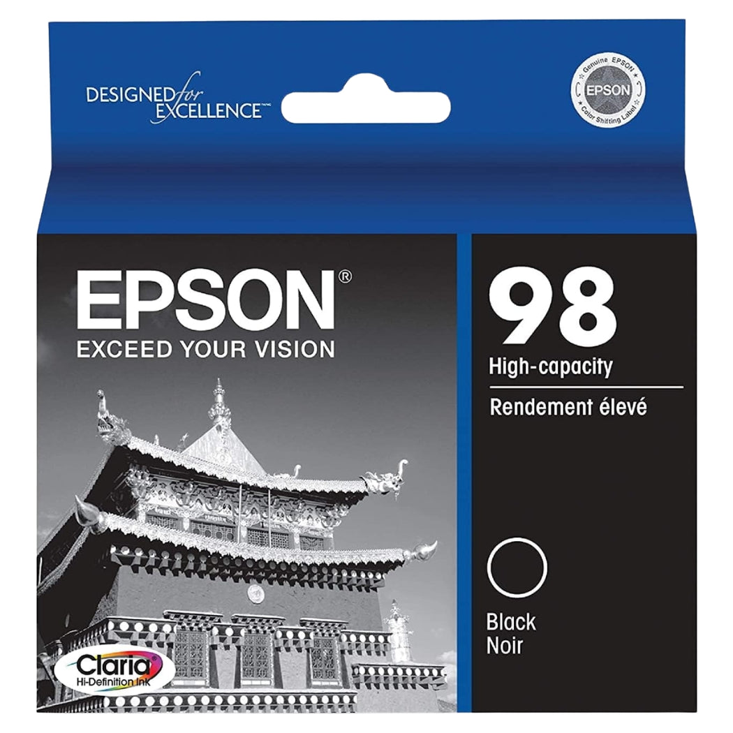 New, Pre-Owned - Epson 98 Black ( T0981 ) Ink Cartridge