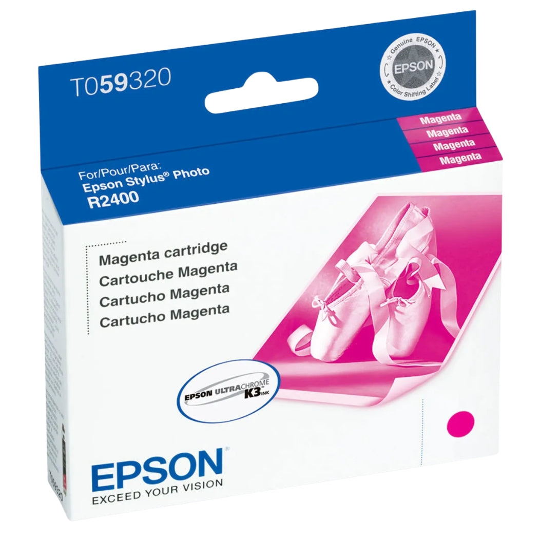 New, Pre-Owned - Epson 59 (T059320) Magenta Ink Cartridge