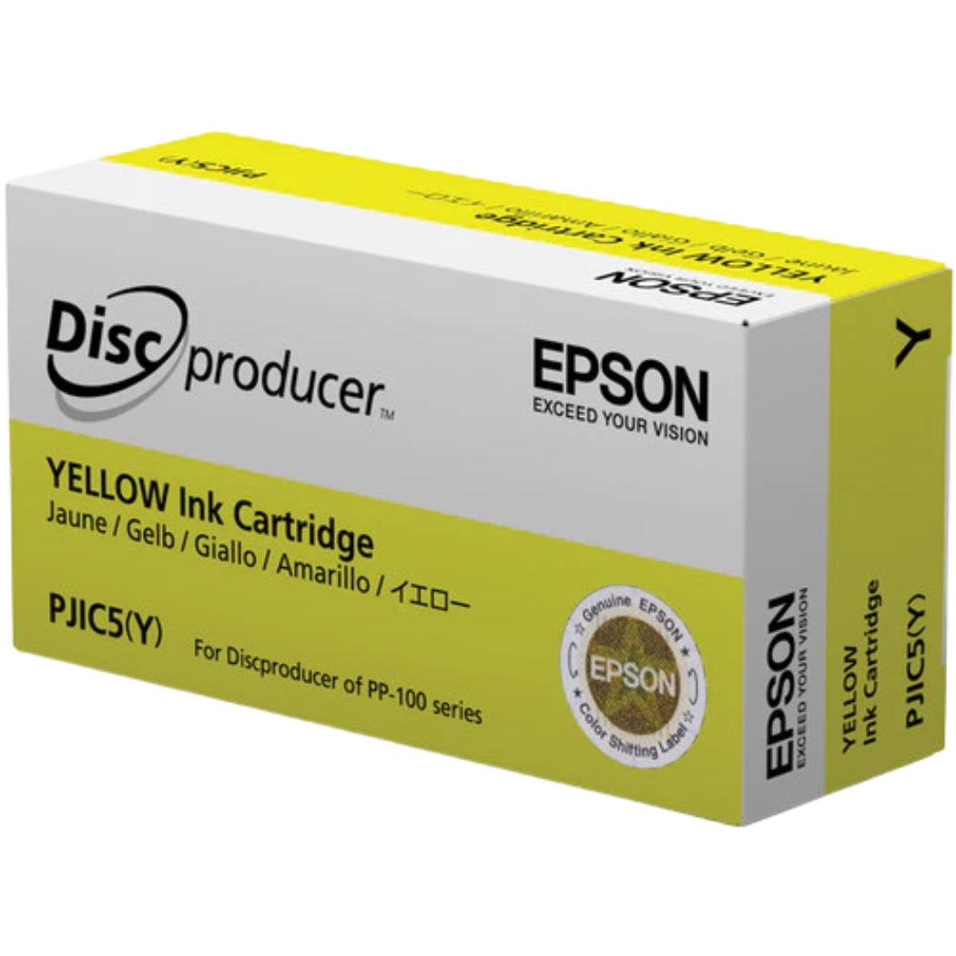 New, Pre-Owned - Epson PJIC5-Y High-Yield Yellow Ink Cartridge
