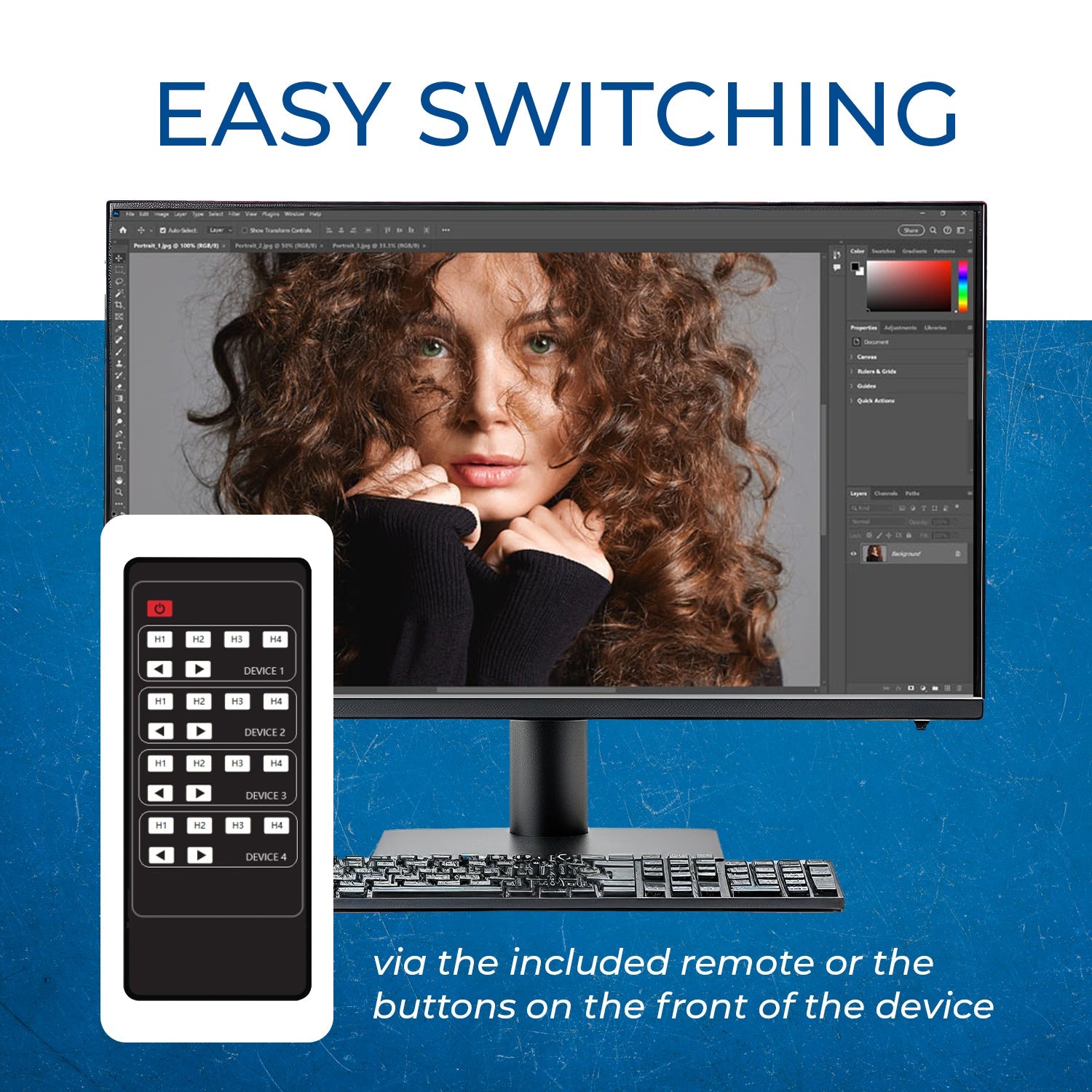 USB 3.2 4x4 Matrix-UKM-404