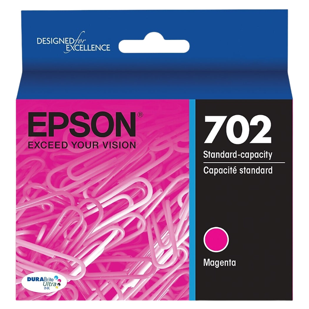 New, Pre-Owned - Epson T702 Magenta Standard Yield (T702320-S) Ink Cartridge