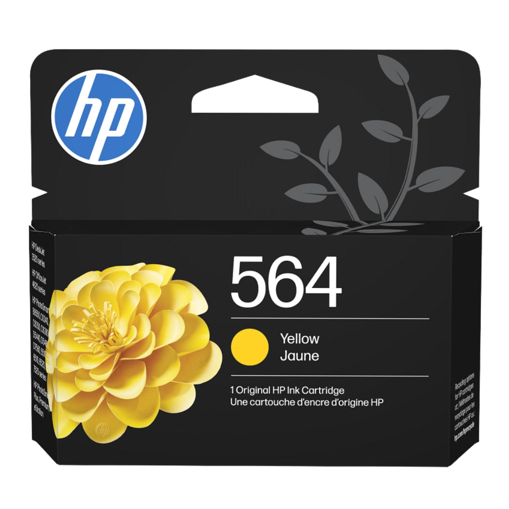 New, Pre-Owned - HP 564 (CB320WN) Yellow Ink Cartridge