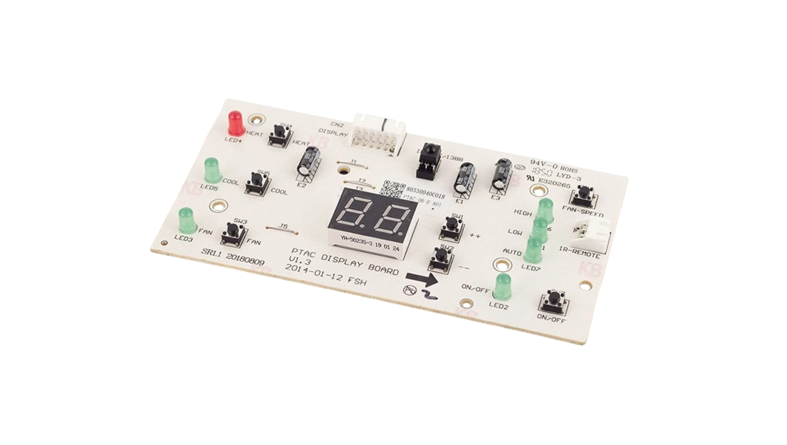 803300400018 Comfort Aire Hvac Part Display Board