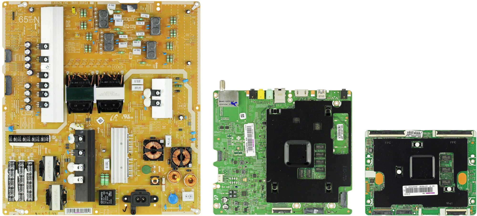Samsung UN60JU7100FXZA (Version MH01) Complete LED TV Repair Parts Kit