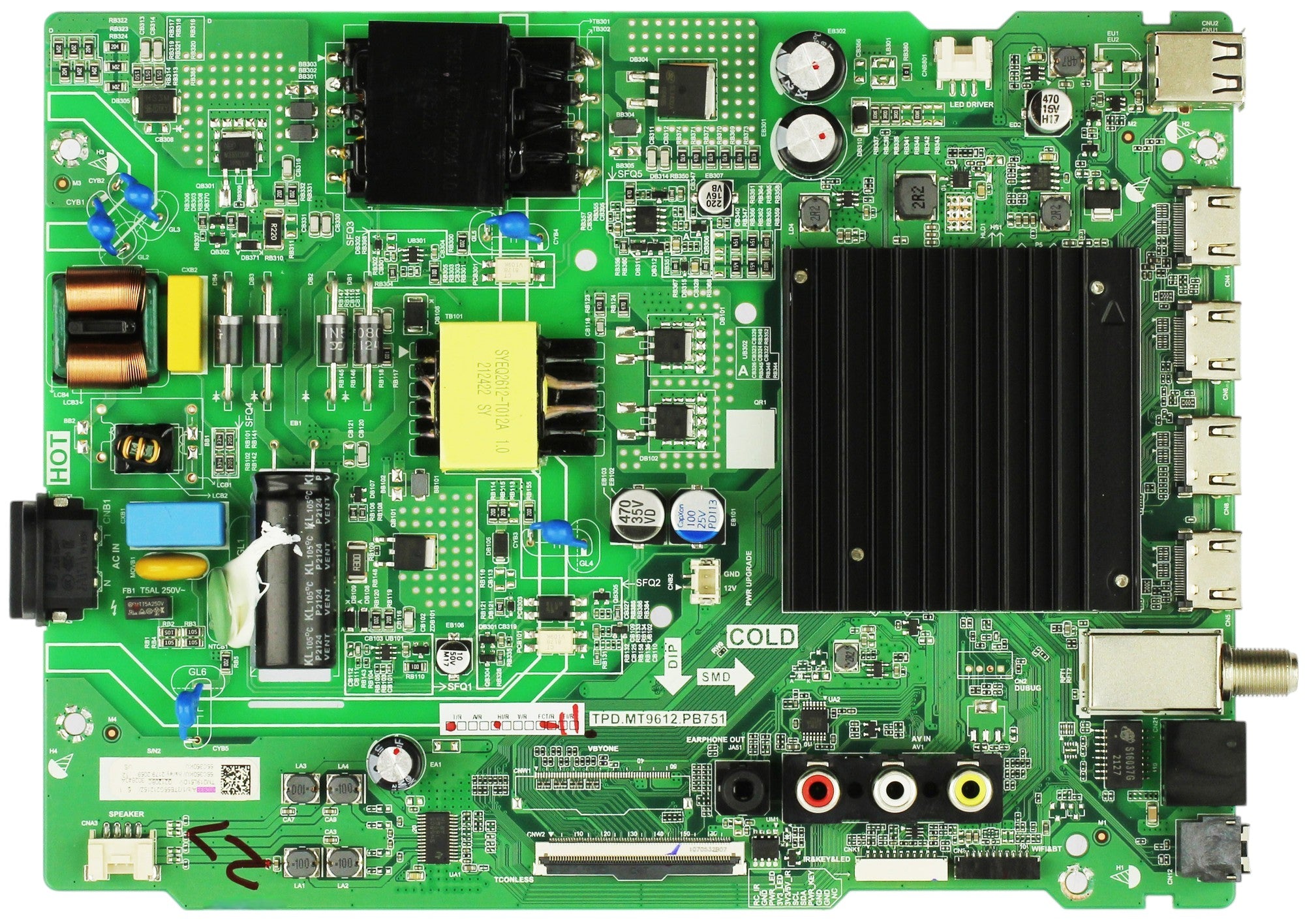 Toshiba Main Board/Power Supply 302839 302840 for 55C350KU