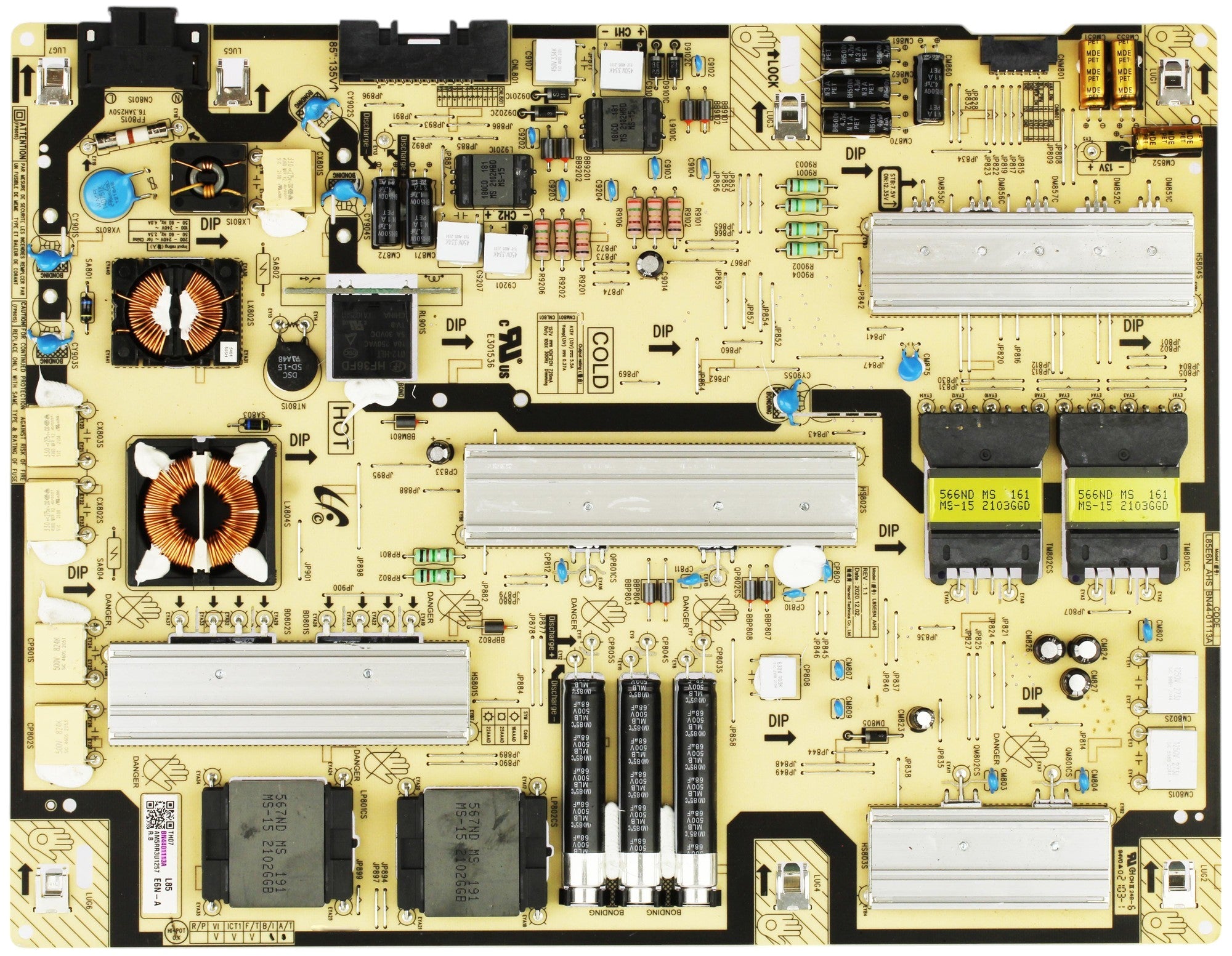 Samsung BN44-01113A Power Supply / LED Board - Like New / New Other