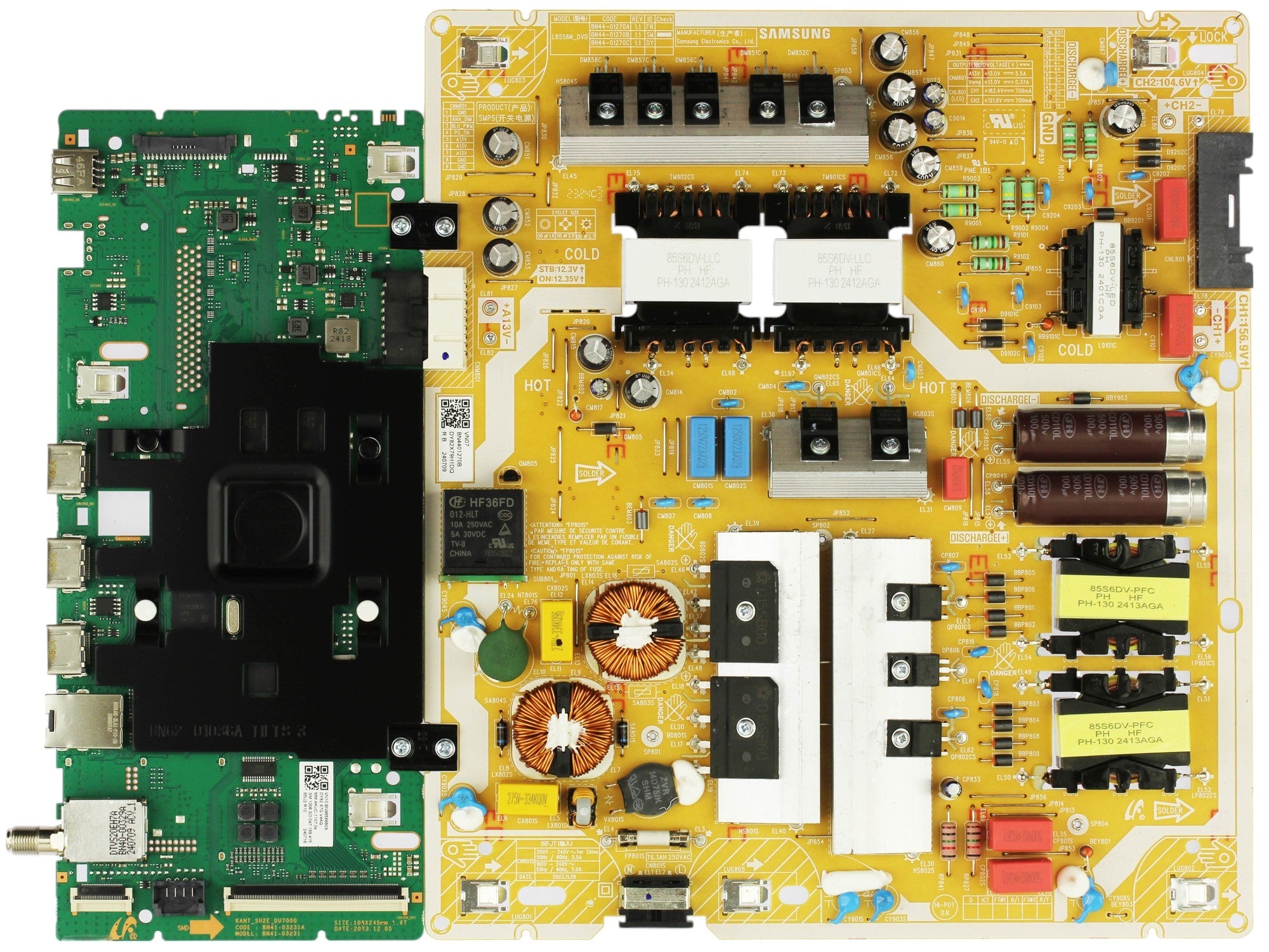 Samsung BN96-58680X Main Board Power Supply