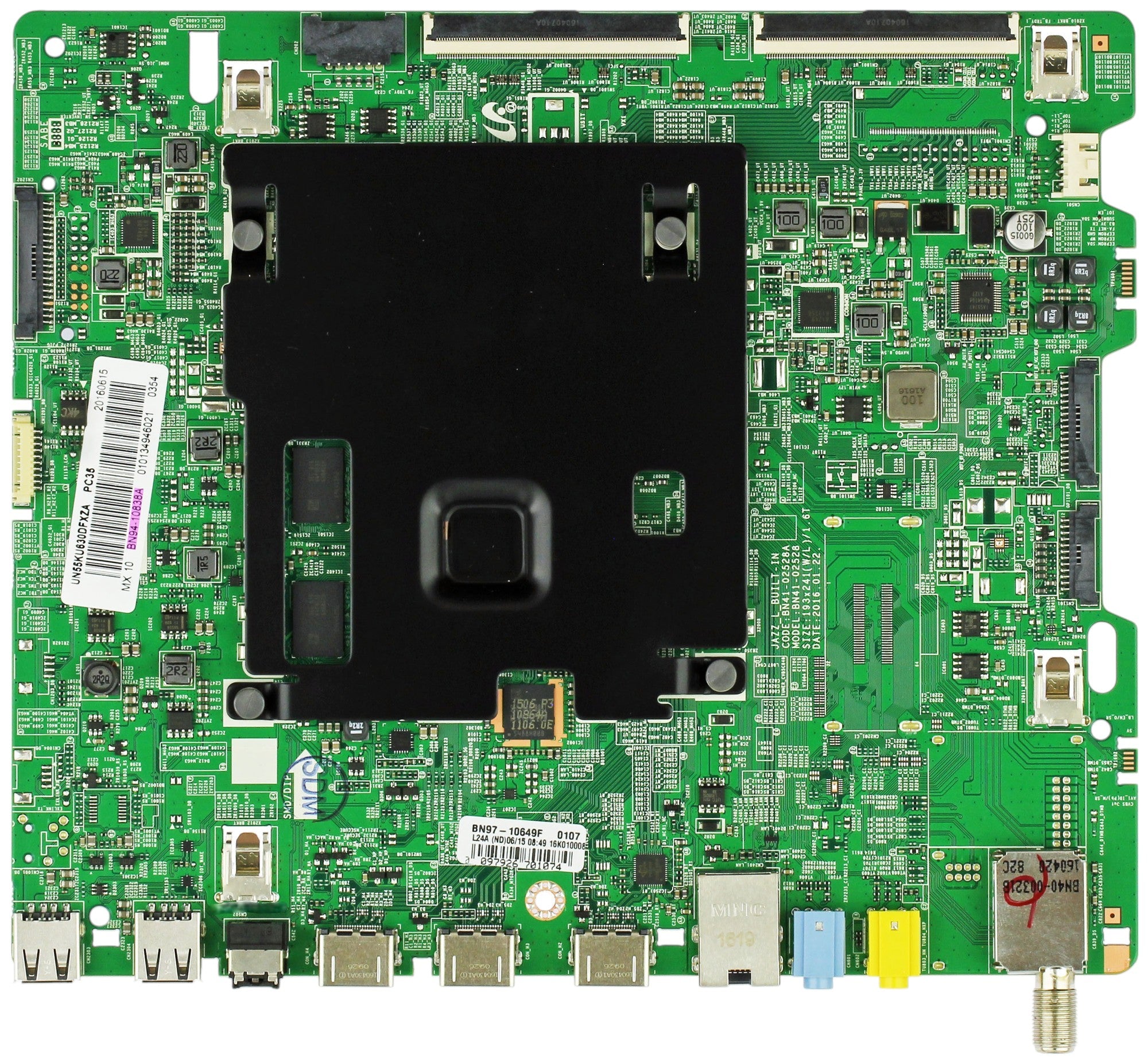 Samsung BN94-10838A Main Board for UN55KU630DFXZA (Version FA01)