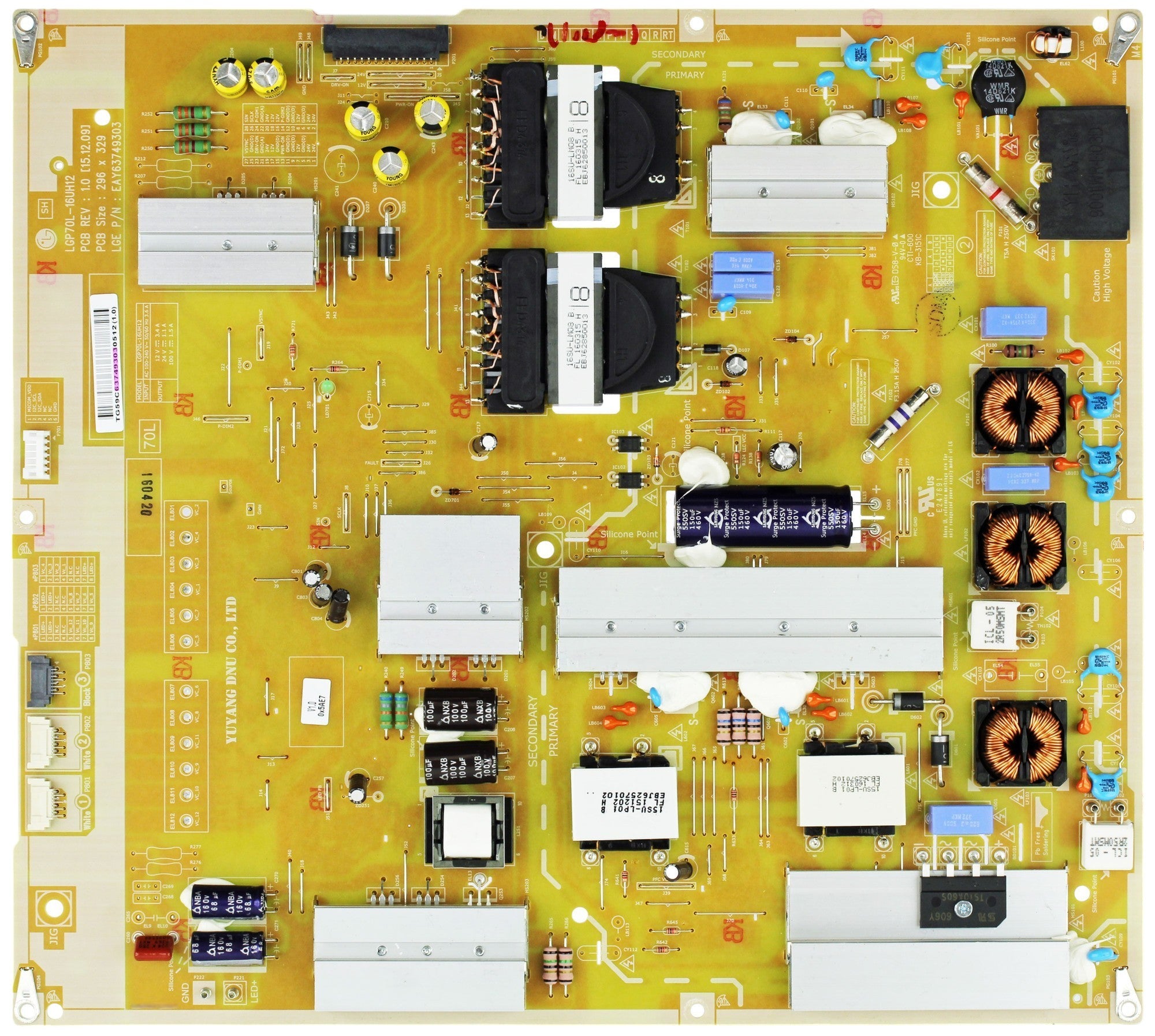 LG EAY63749303 Power Supply/LED Driver Board
