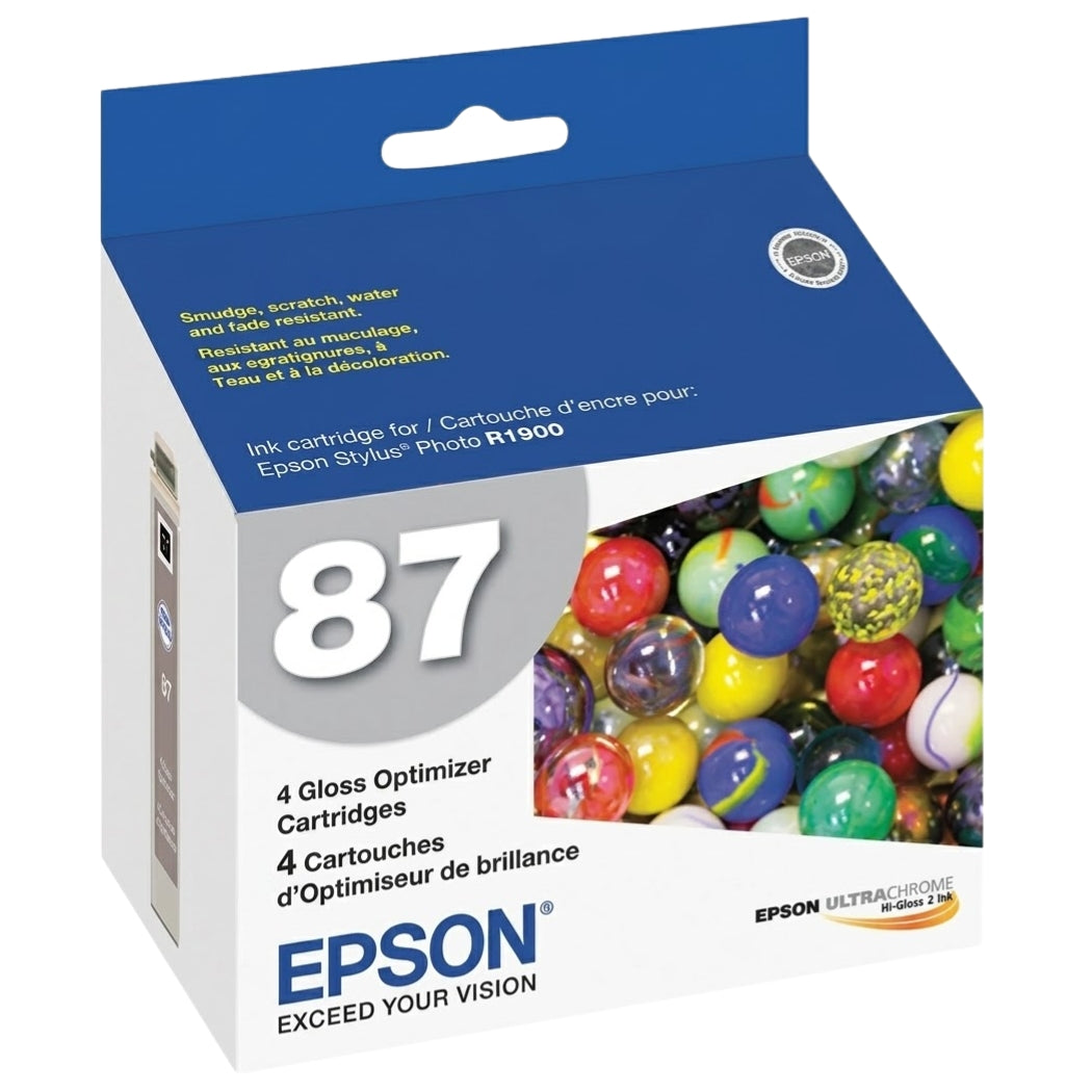 New, Pre-Owned - Epson 87 (T0870) Gloss Optimizer Ink Cartridge