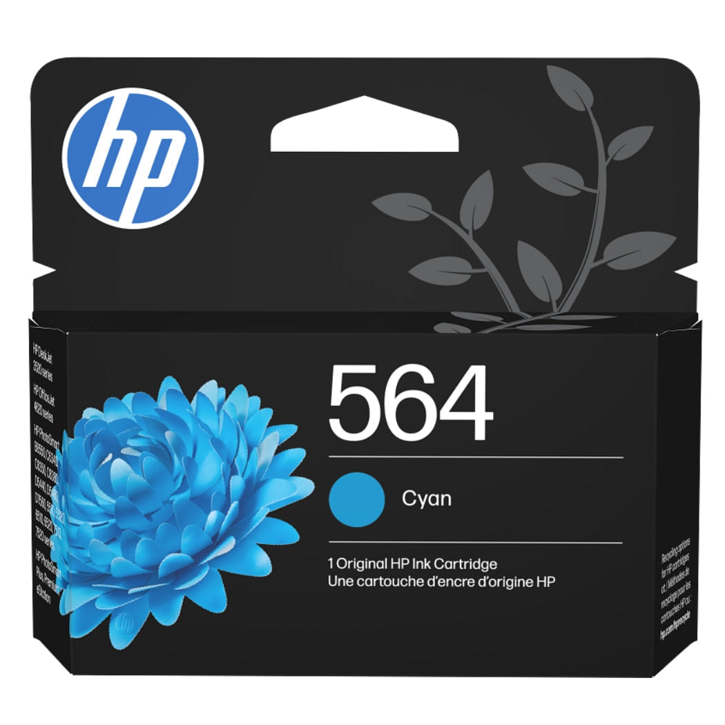 New, Pre-Owned - HP 564 (CB318WN) Cyan Ink Cartridge