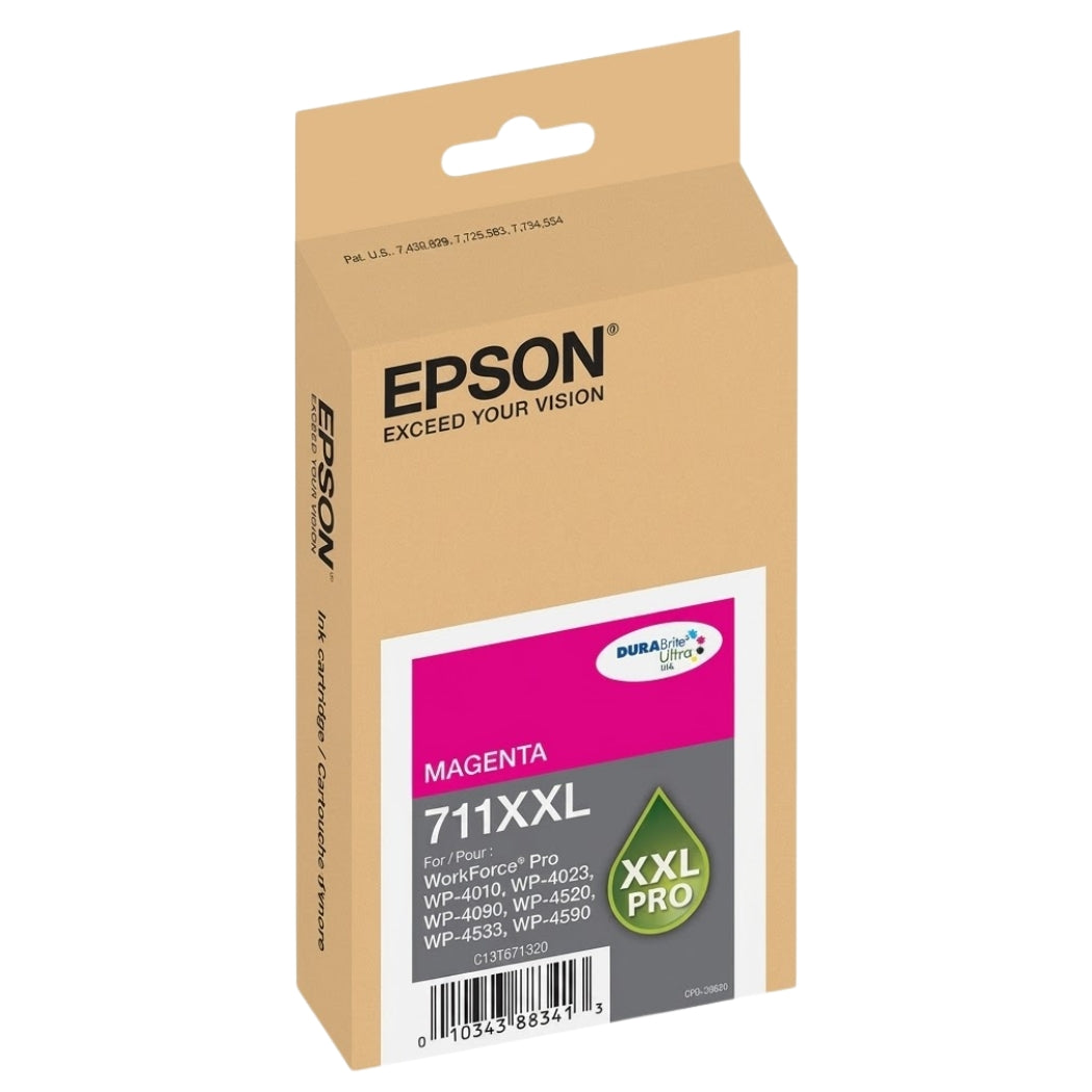 New, Pre-Owned - Epson 711XXL Extra High-Yield Magenta Ink Cartridge, T711XXL320