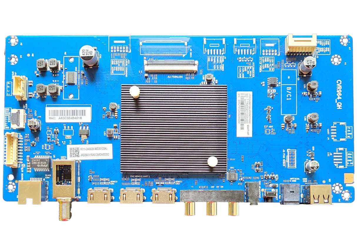 Element 9011-240028-WD2012XK Main Board, Q24171-KT, CVR964_QH, E450AC58R
