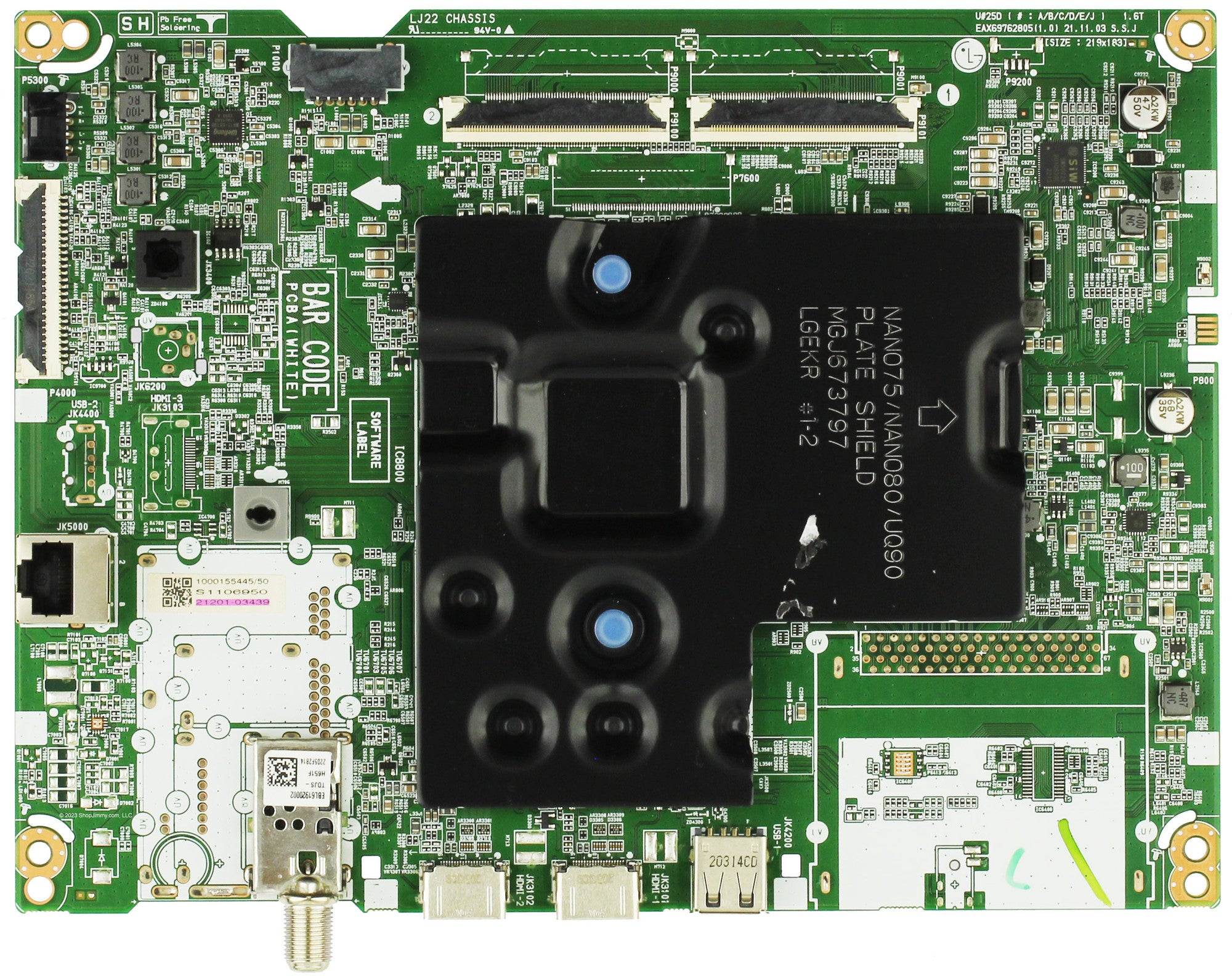LG 21201-03439 Main Board for 50UQ7570PUJ.CUSYBH
