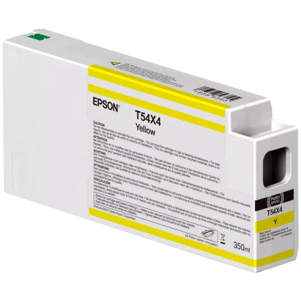 New, Pre-Owned - Epson T54X4 High Yield Yellow Ink Cartridge, T54X400