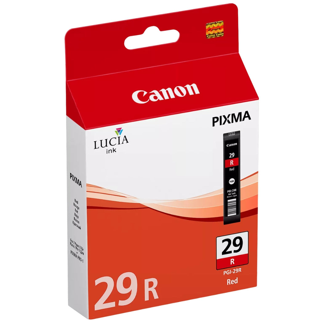 New, Pre-Owned - Canon PGI-29 Standard Yield Red Ink Cartridge, 4878B001