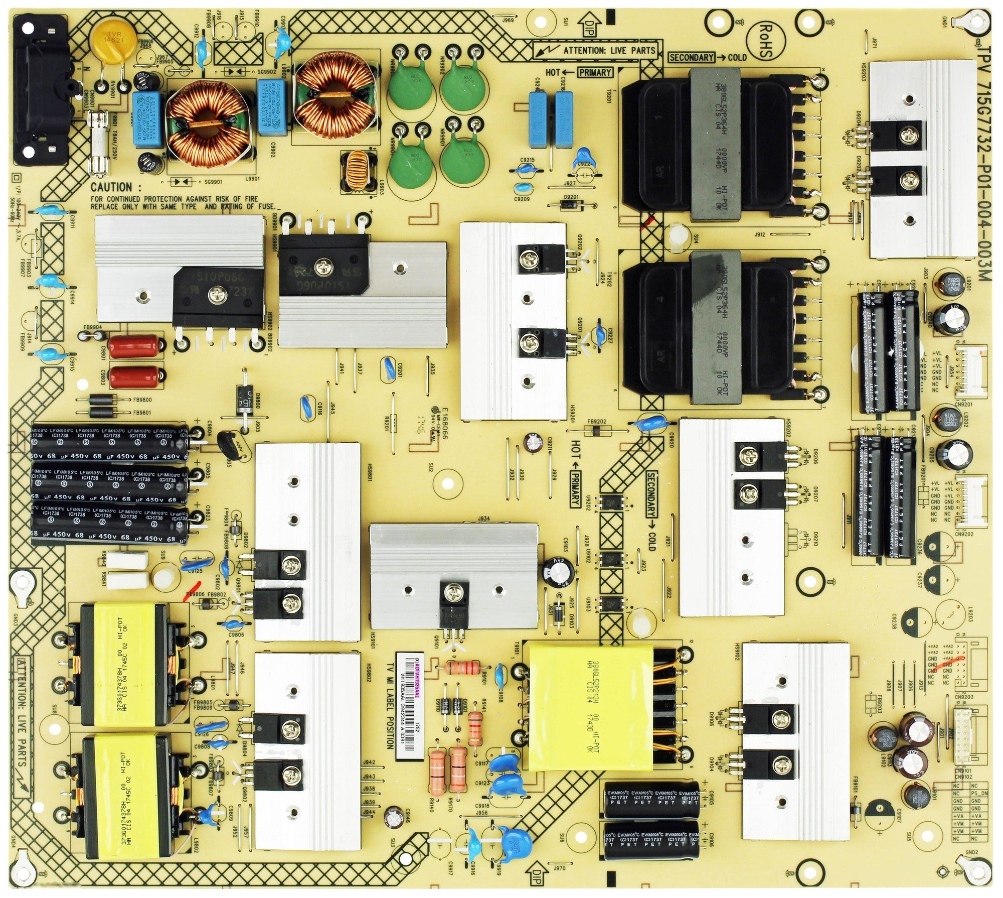 Vizio ADTVH1935AAL Power Supply Board / LED Driver