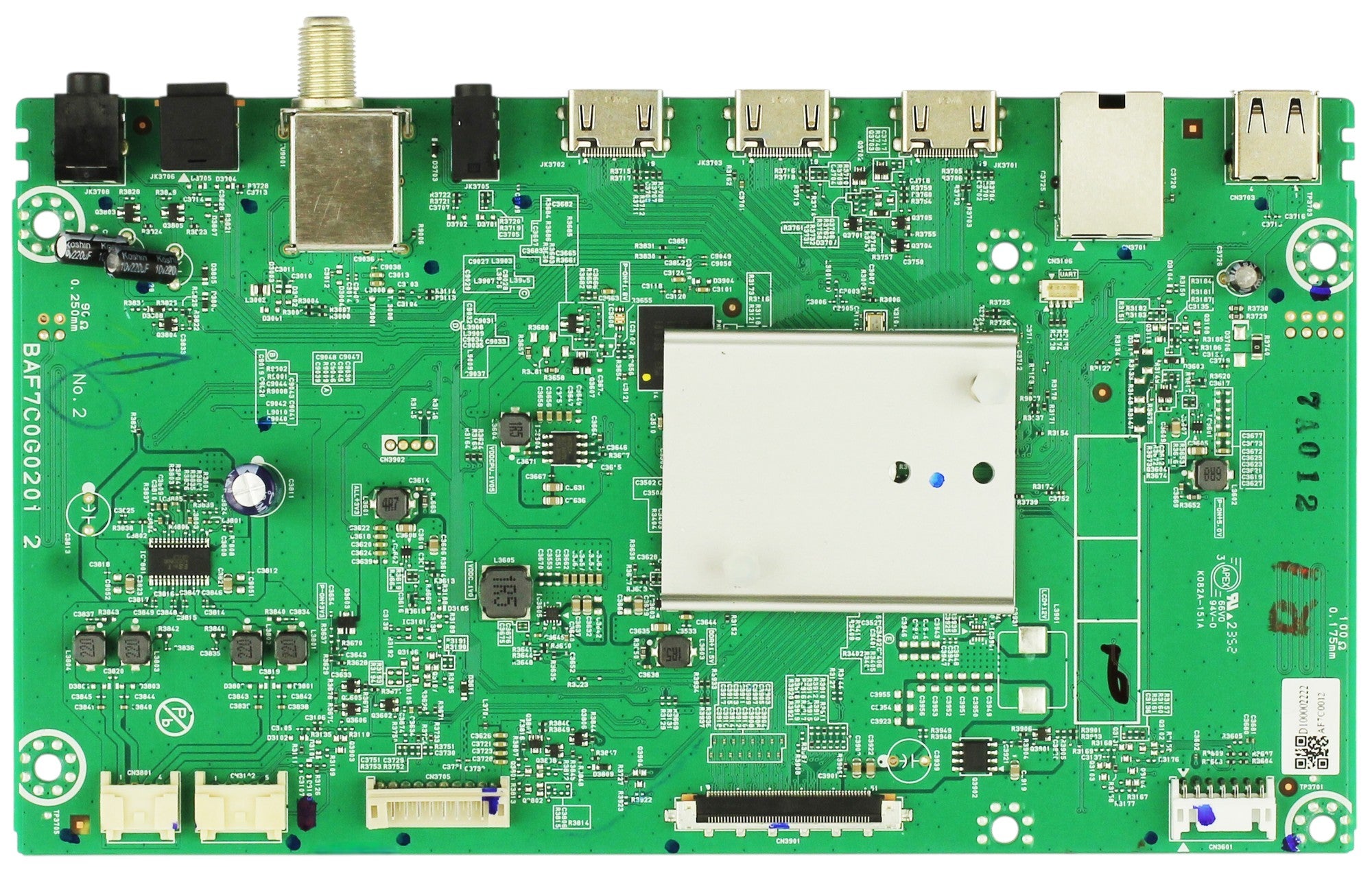 AF7C0MMA-001 Philips Main Board, AF7C0012, BAF7C0G0201 2, 70PUL7553/F7