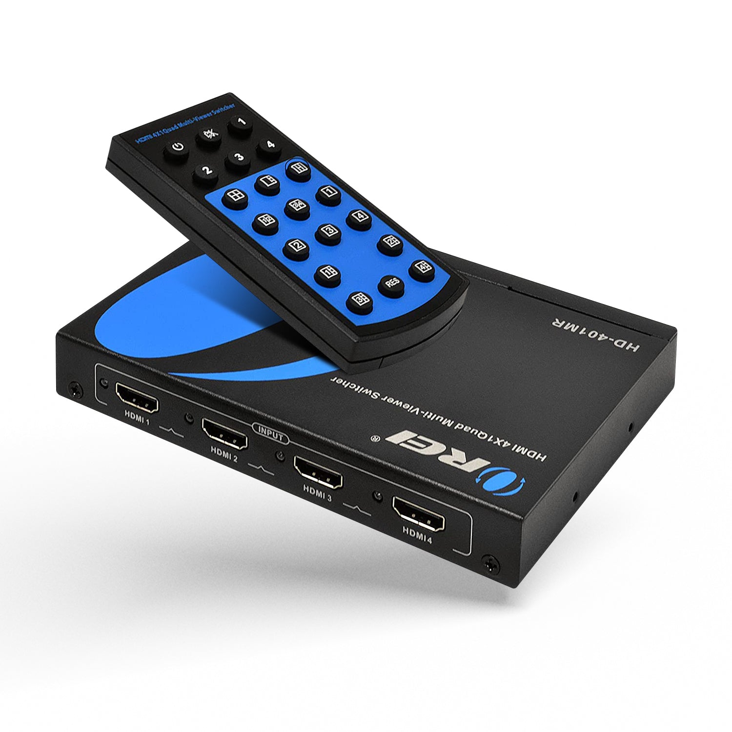 1080p 4-port HDMI™ Seamless Switch w/ Multi Viewer (Audio Extract)-HD-401MR