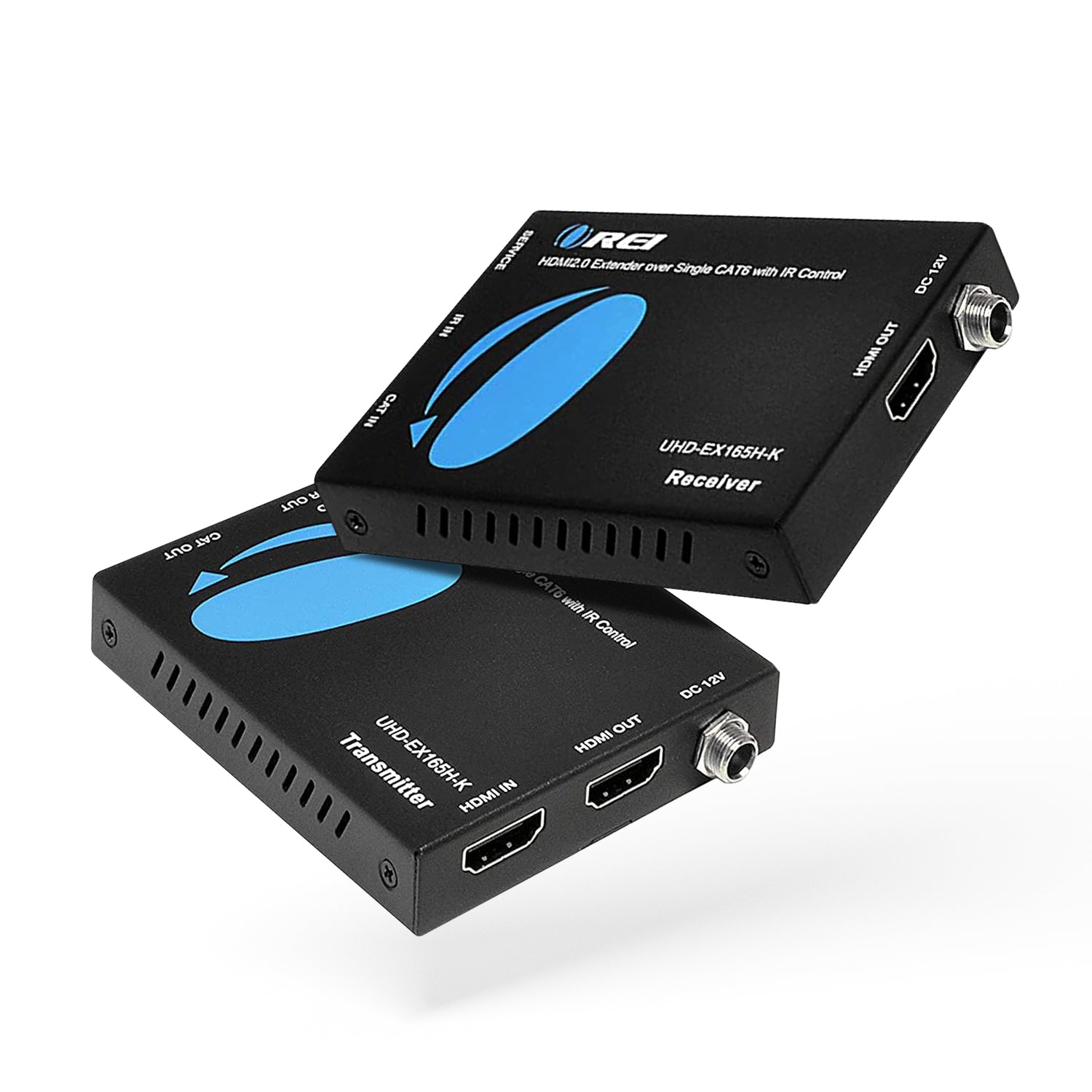 4K@60hz HDMI™ Extender (Loop, IR) - 165ft (cat6)-UHD-EX165H-K