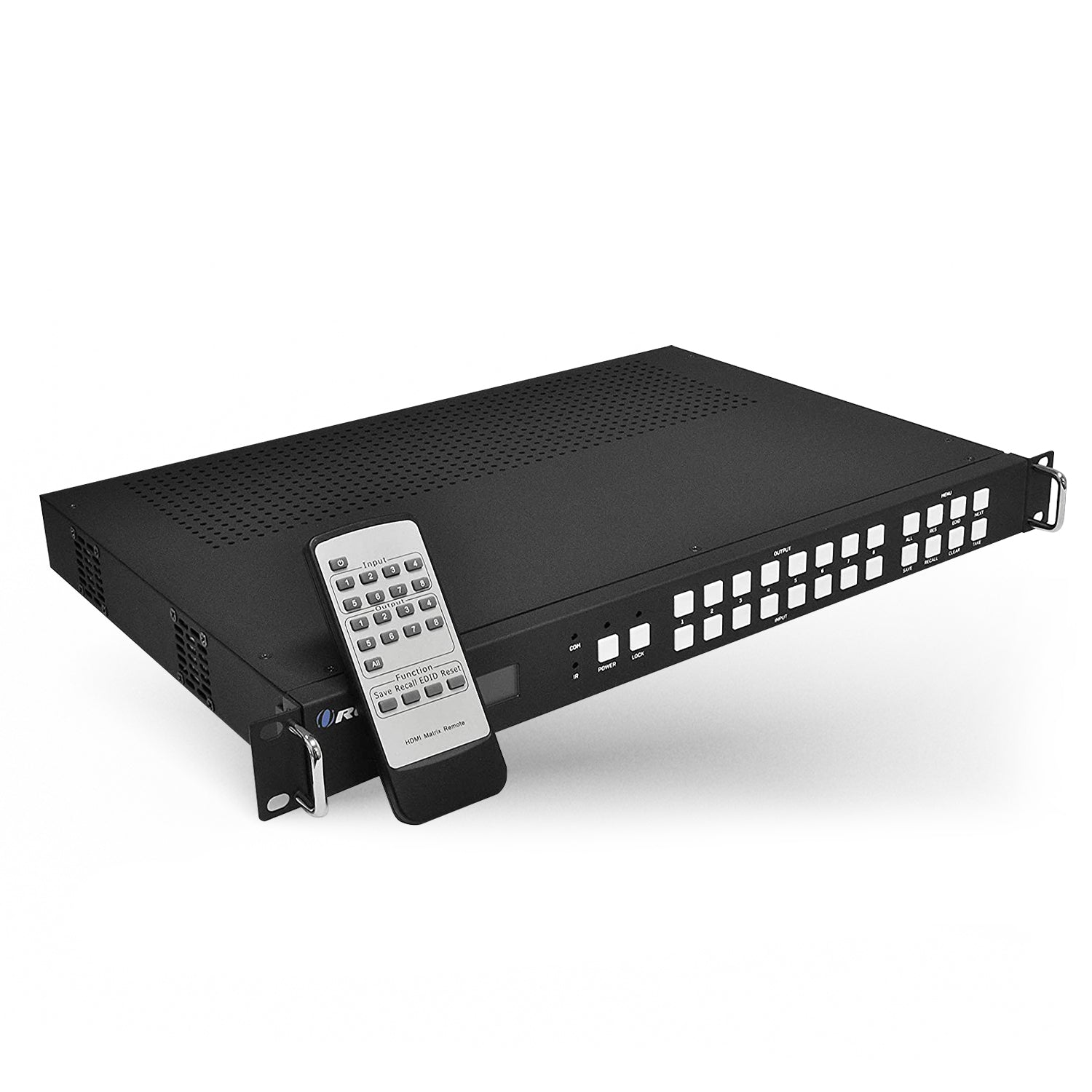 4K@60hz 8x8 HDMI™ Matrix w/ Video Wall (Seamless, Audio Extract)-UHD-808VW