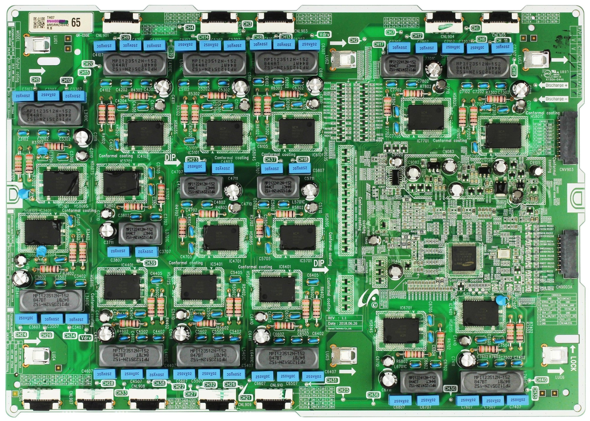 Samsung BN44-00949F VSS LED Driver Board