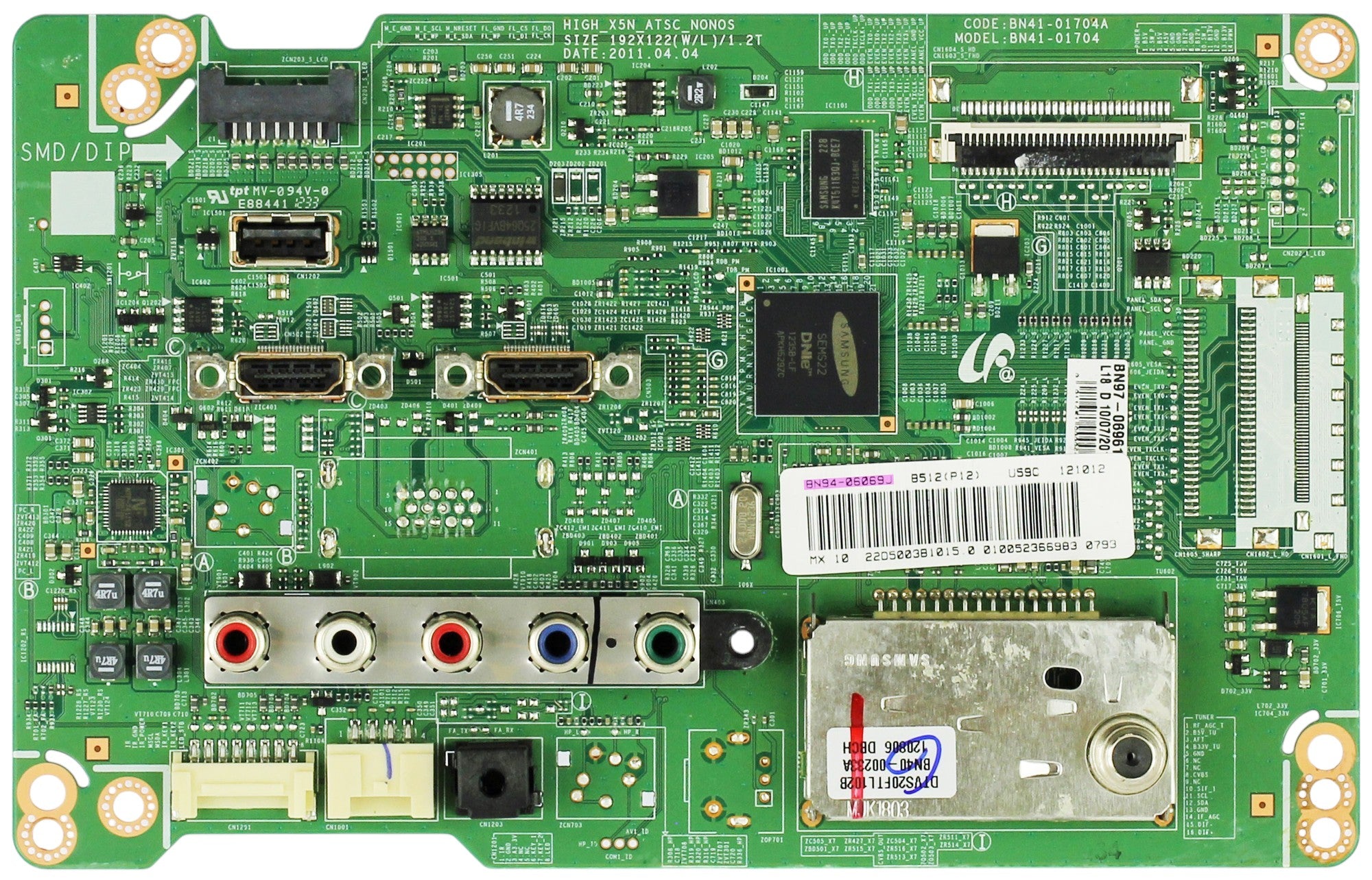 BN94-06069J Samsung Main Board for UN22D5003BFXZA
