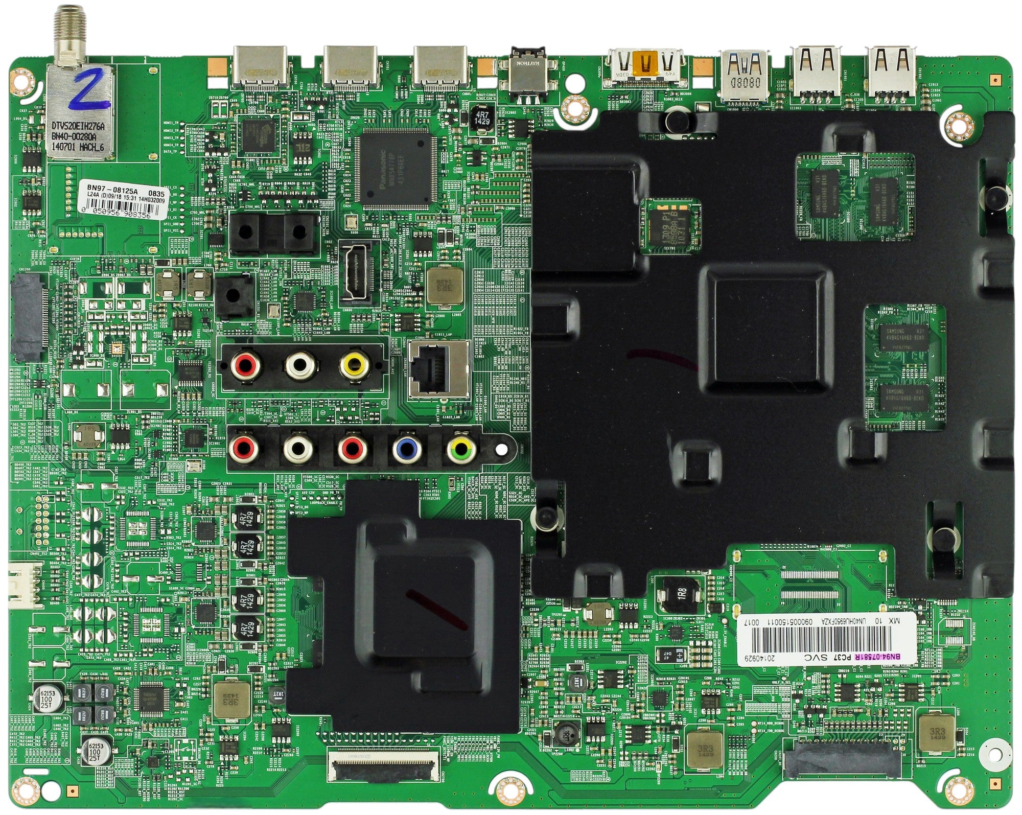 BN94-07581R Samsung TV Main Board, BN97-08125A, UN40HU6950FXZA