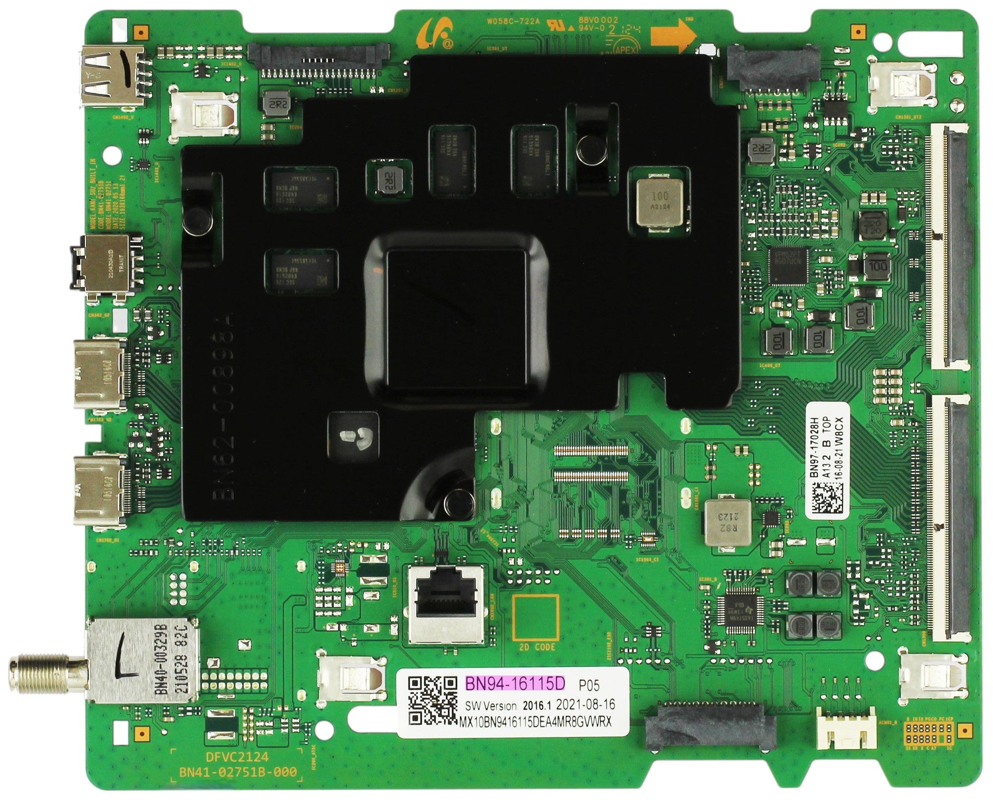 BN94-16115D Samsung Main Board for UN55TU700DFXZA (Version FP15)