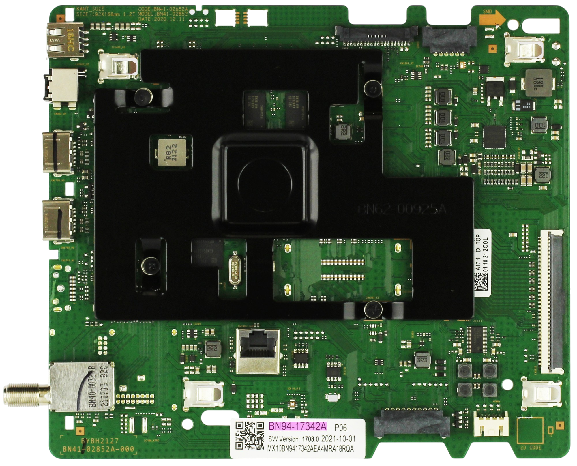 Samsung BN94-17342A Main Board for UN65TU700DFXZA (Version BB14)