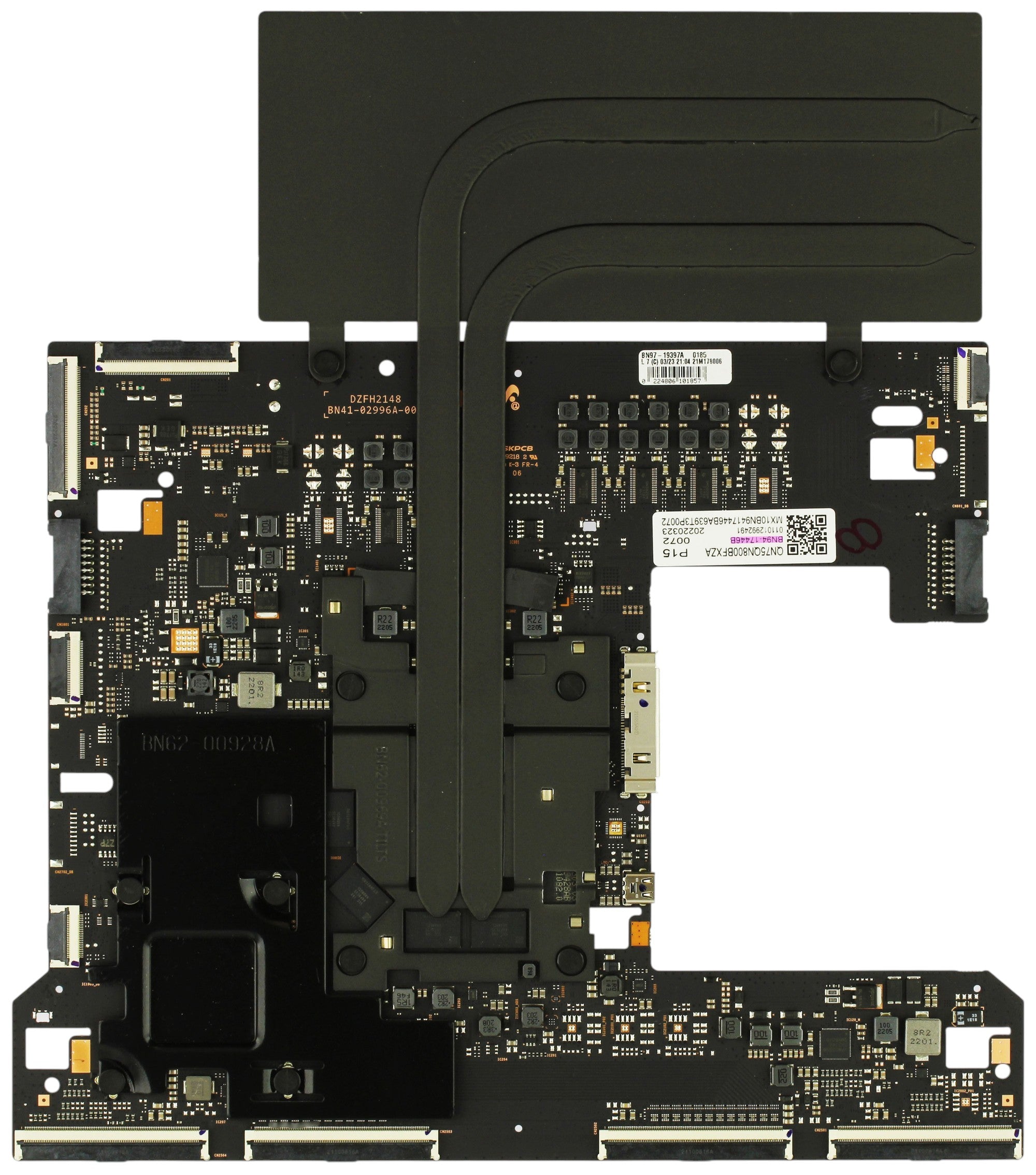 BN94-17446B Samsung Main Board, BN97-19397A, CA01, QN75QN800BF, QN75QN800BFXZA