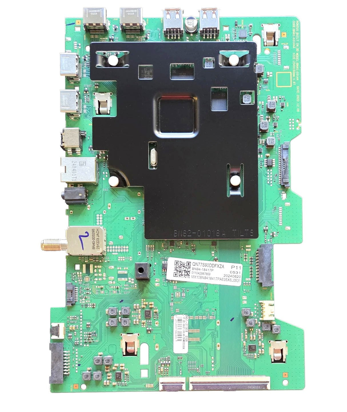 BN94-18417P Samsung Main Board, BN97-21185B, BN41-03144A, QN77S90DDFXZA