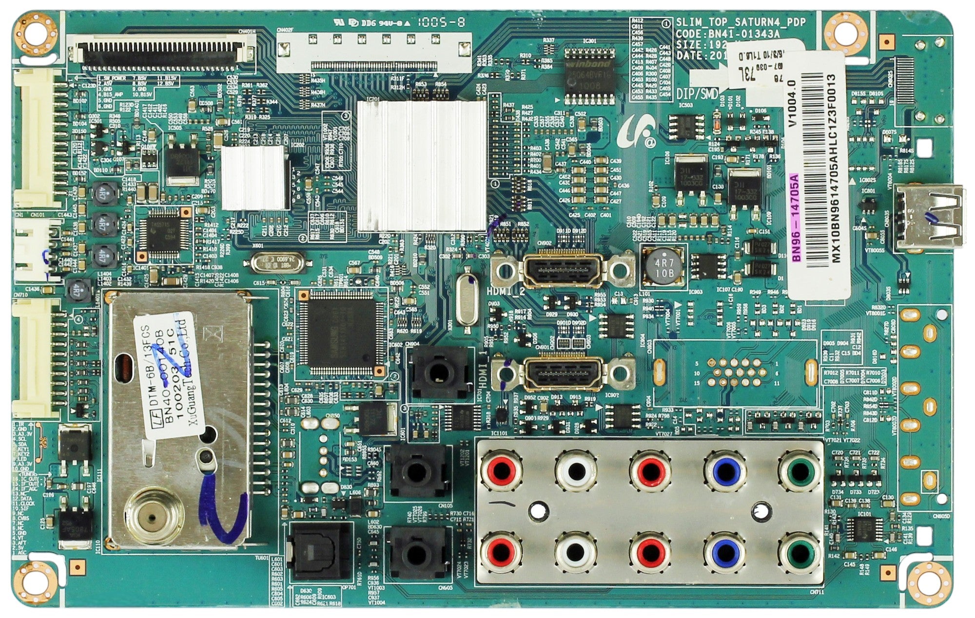 BN96-14705A Samsung Main Board for PN50C430A1DXZA