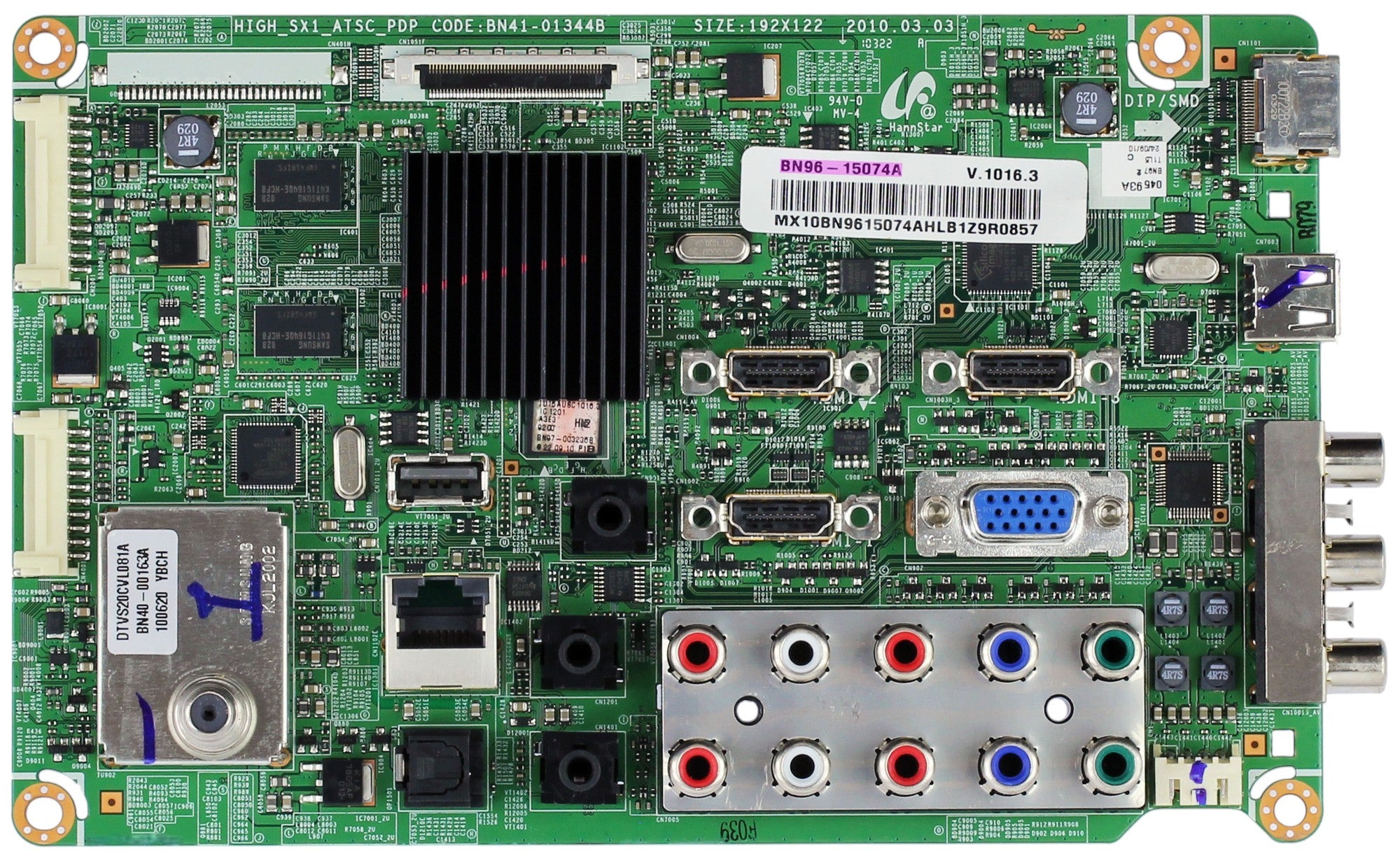 BN96-15074A Samsung Main Board for PN58C550G1FXZA