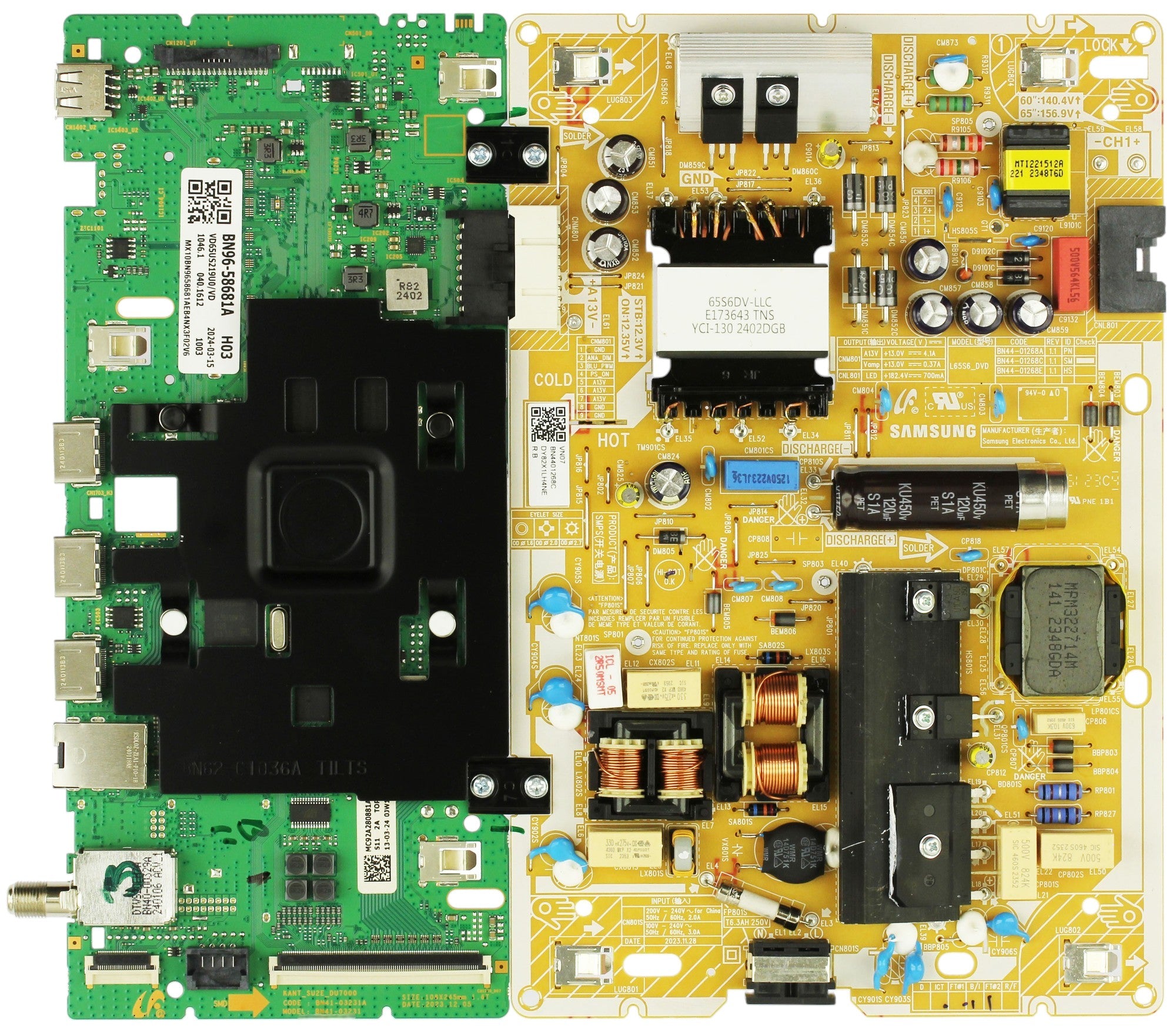 BN96-58681A Samsung Main Board / Power Board