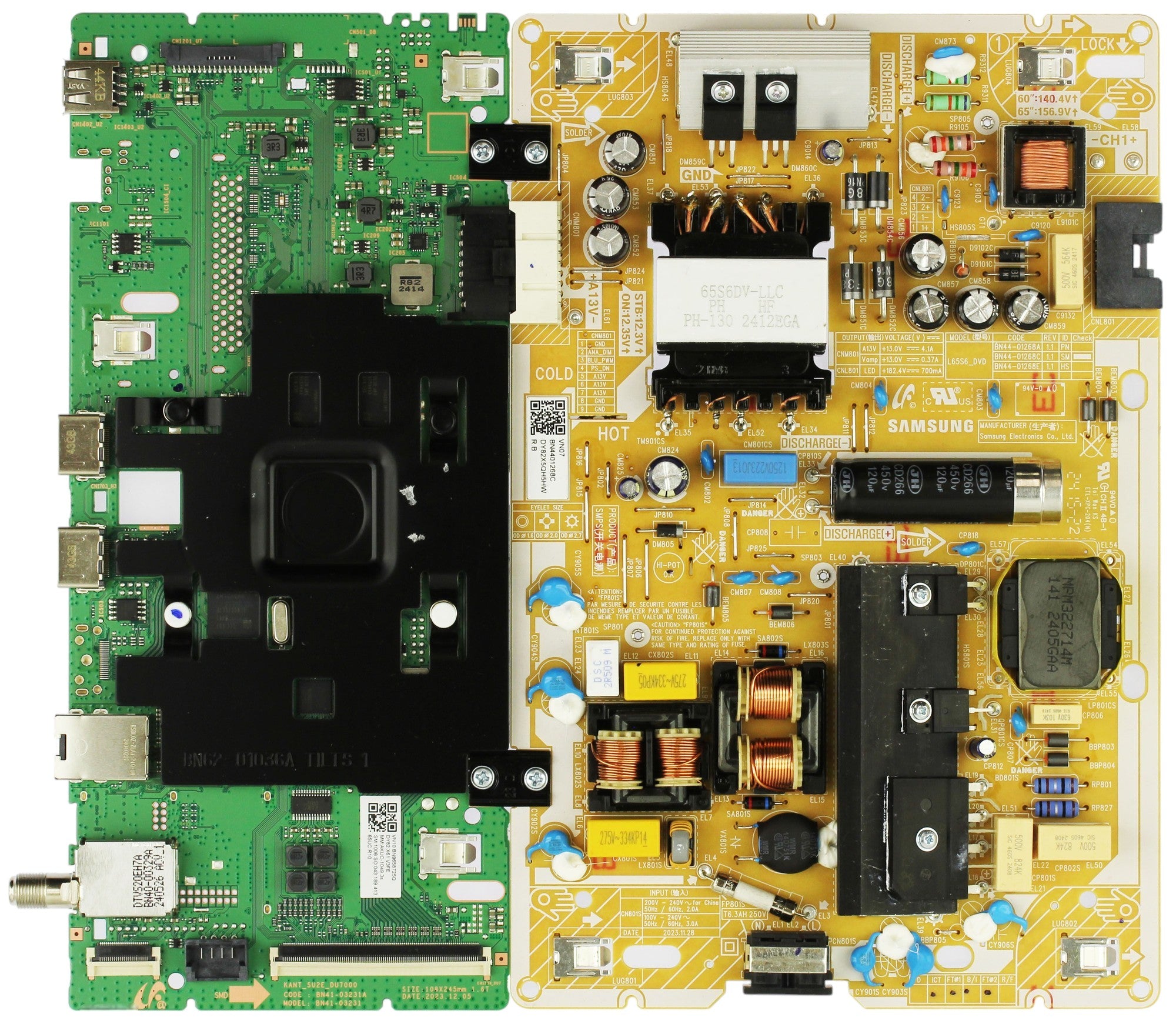 Samsung BN96-58725Q Main / Power Supply Board