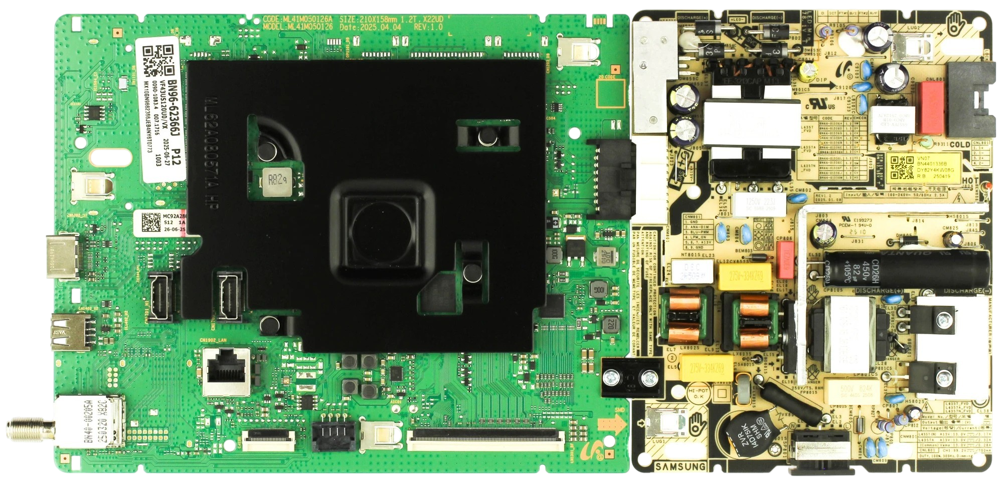 Samsung BN96-62366J Main Board Power Supply